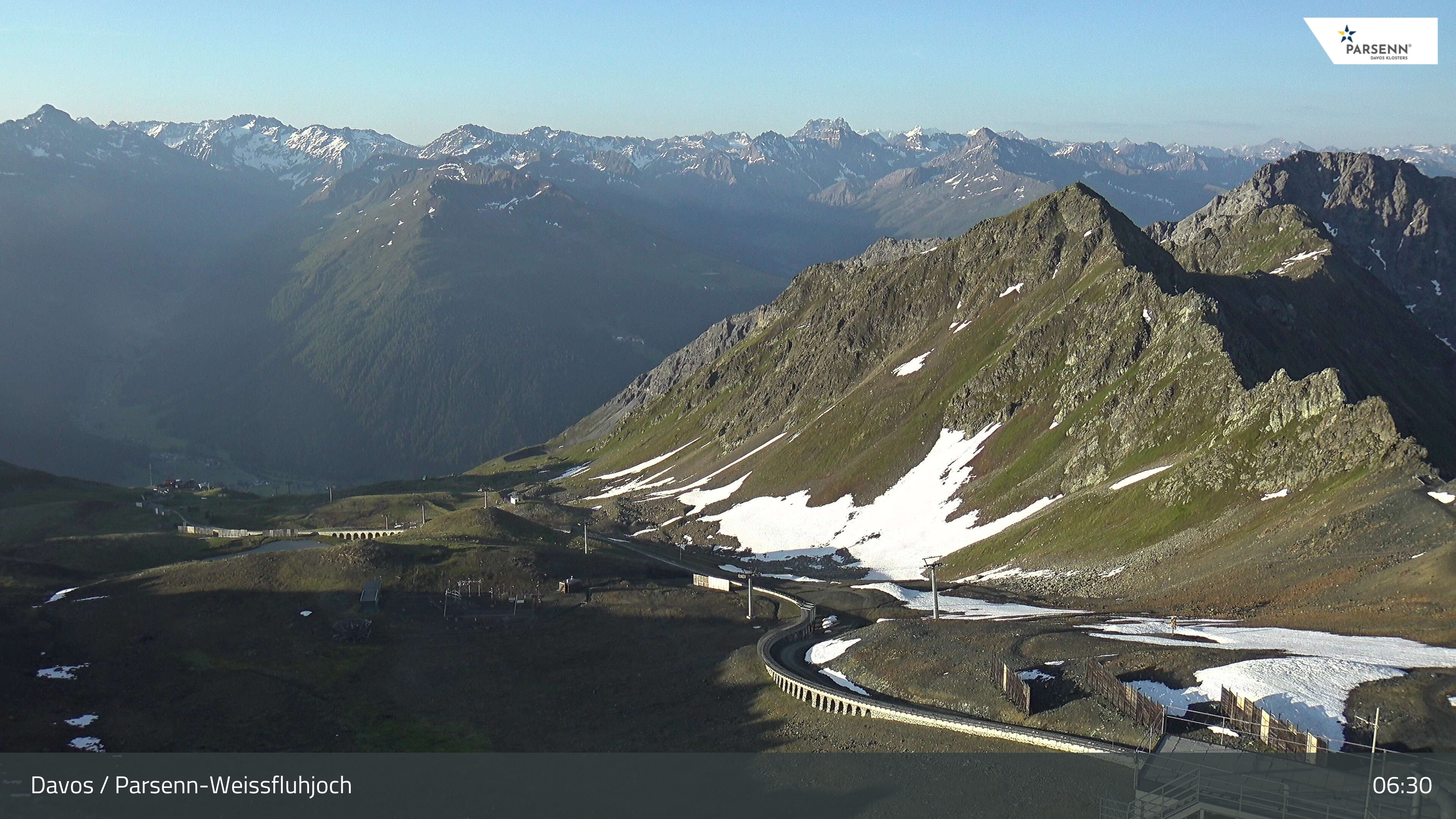 Archived image Webcam Parsenn: Blickrichtung Dorftäli