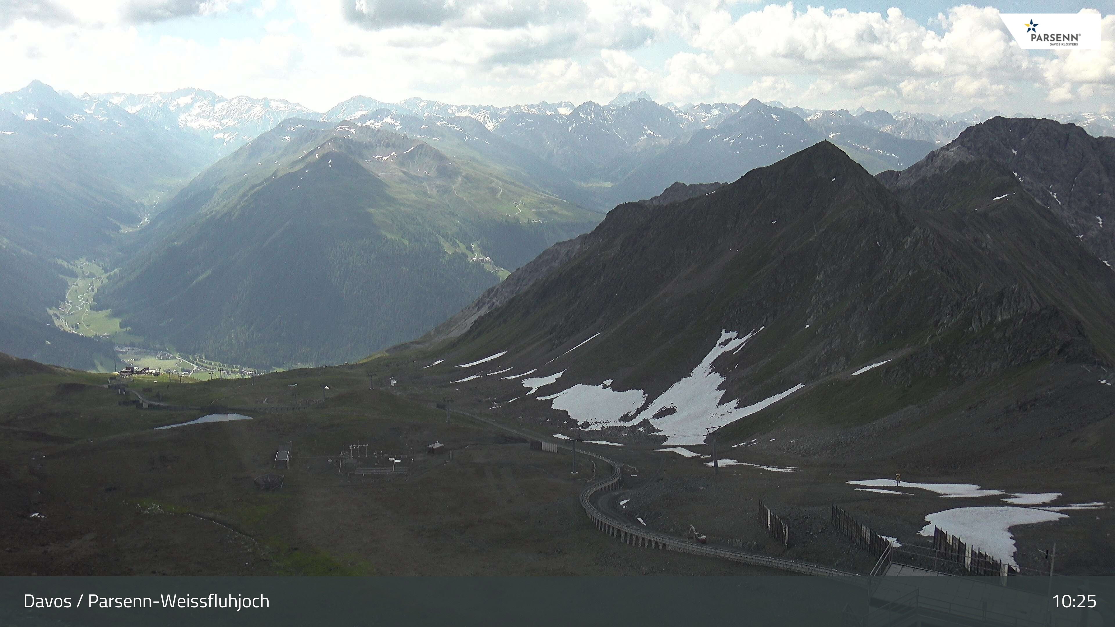 Archived image Webcam Parsenn: Blickrichtung Dorftäli