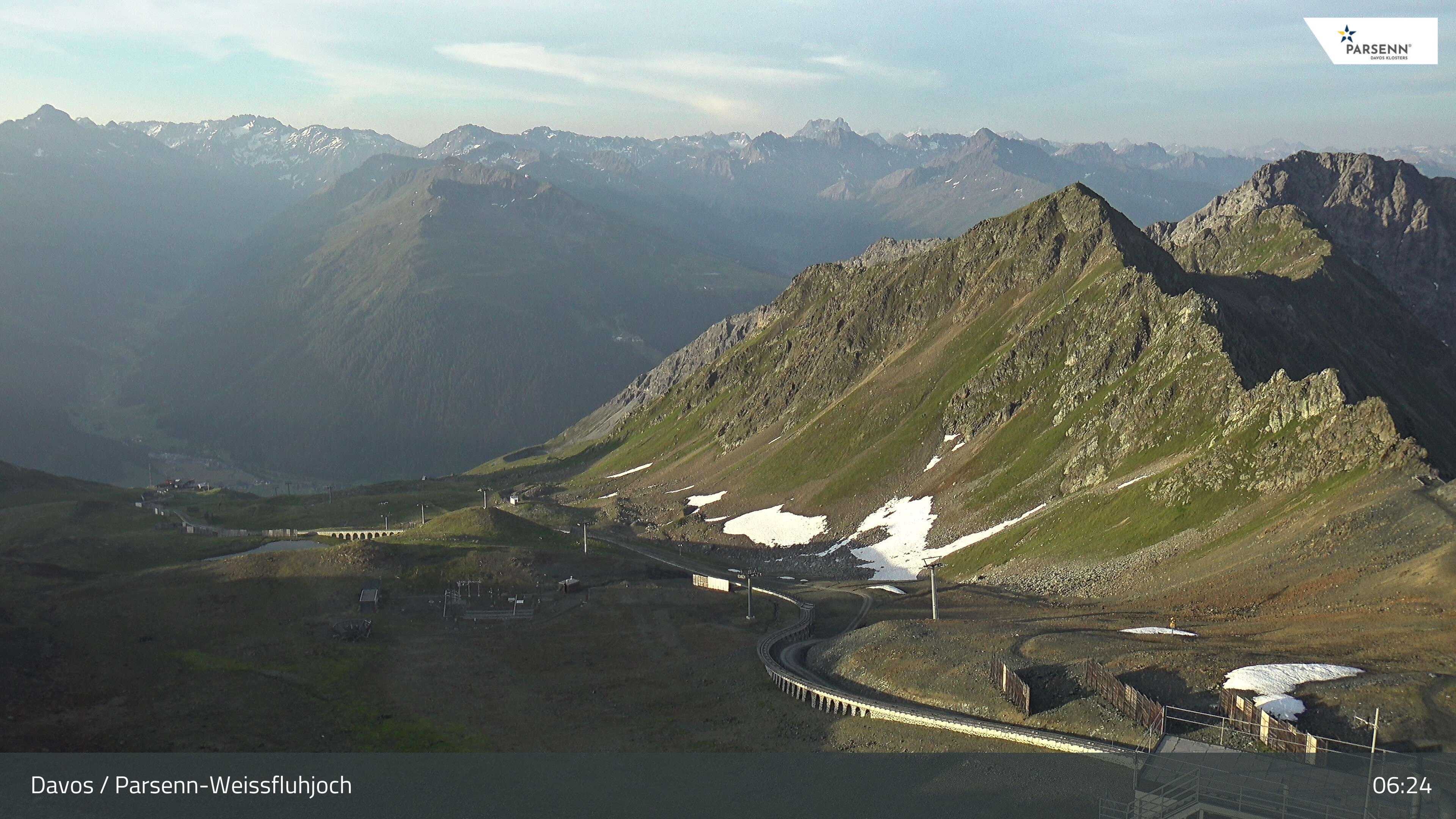 Archiv Foto Webcam Davos Klosters: Parsenn Weissfluhjoch