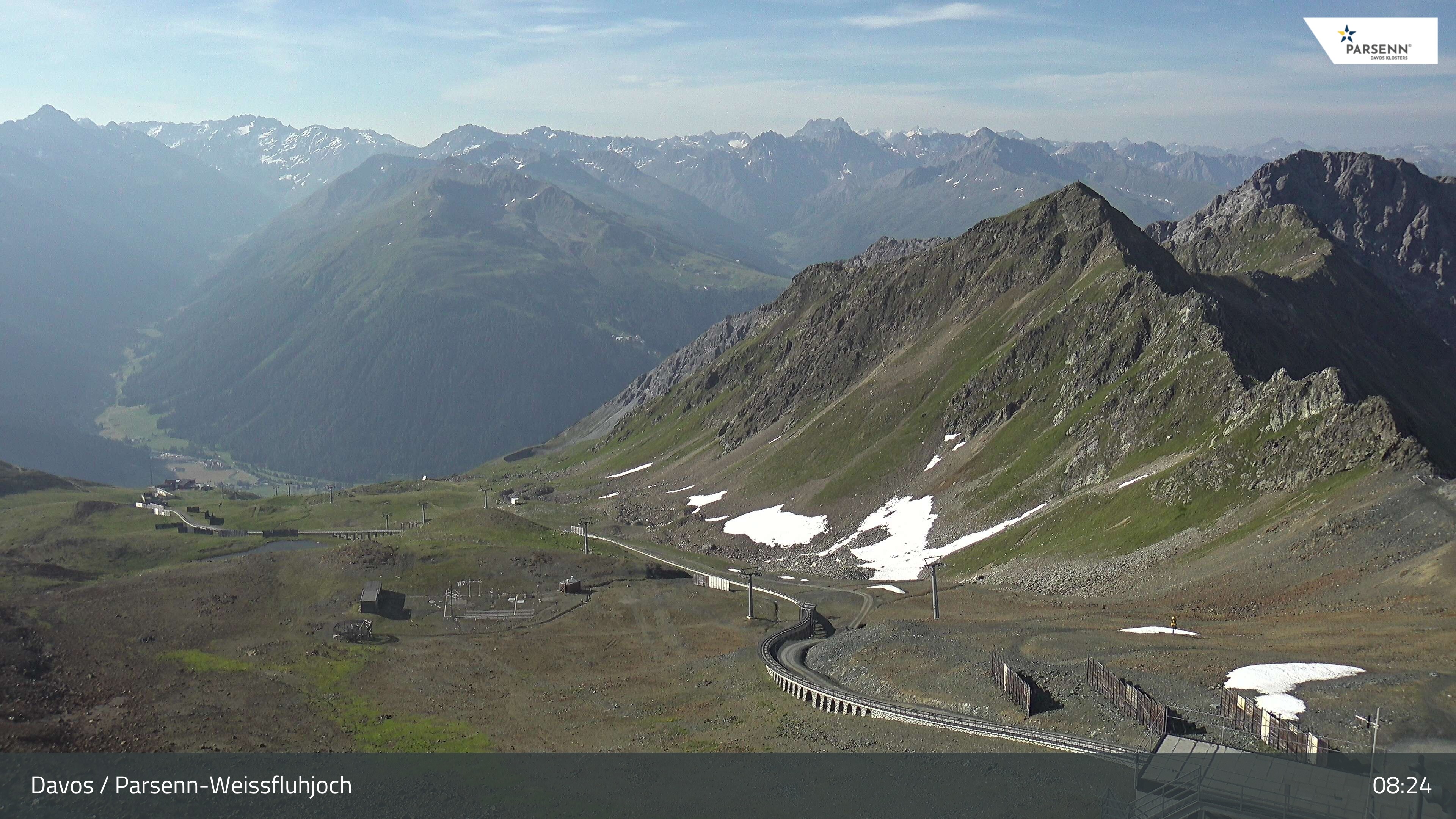 Archived image Webcam Parsenn: Blickrichtung Dorftäli