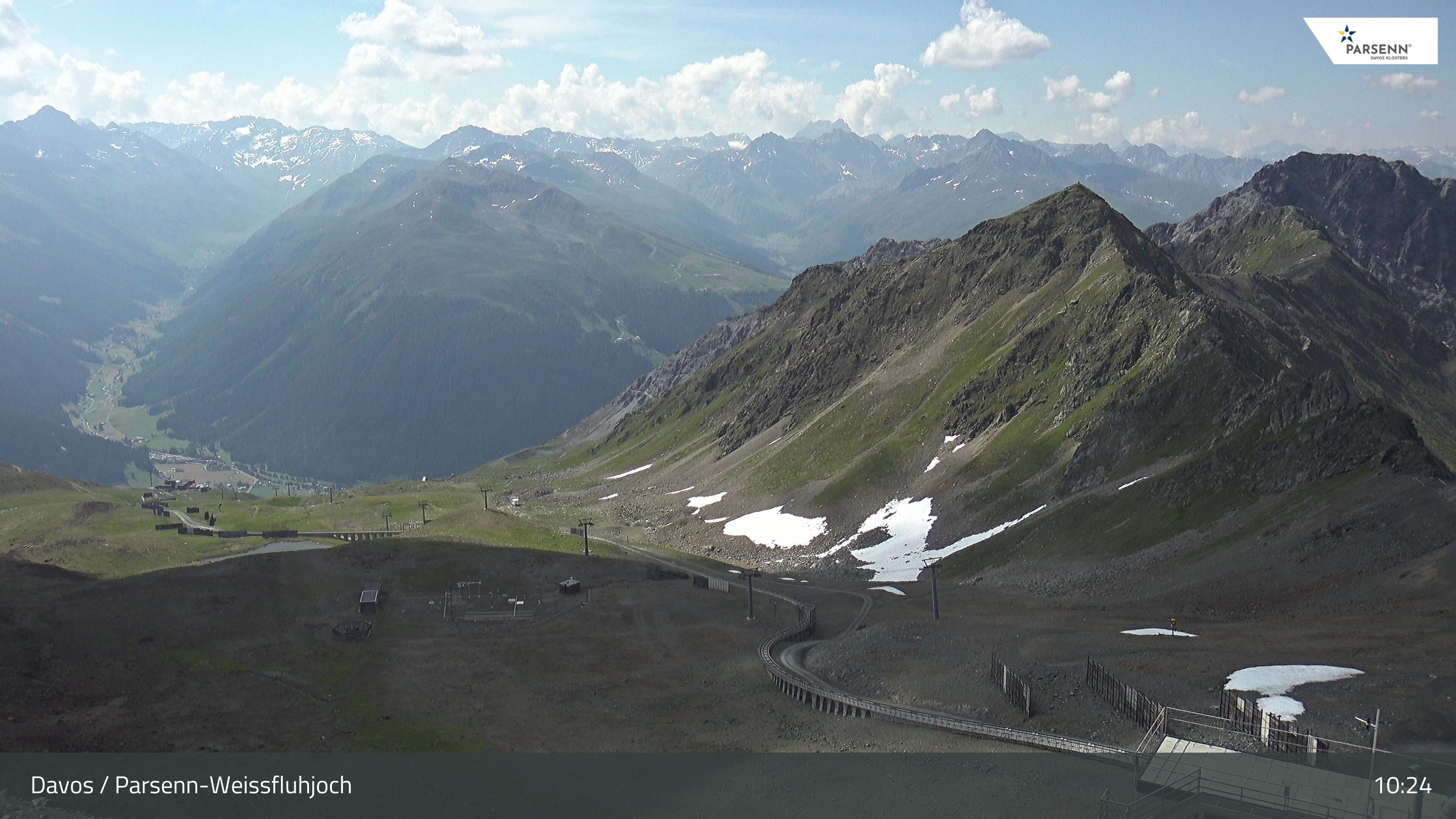 Archived image Webcam Parsenn: Blickrichtung Dorftäli