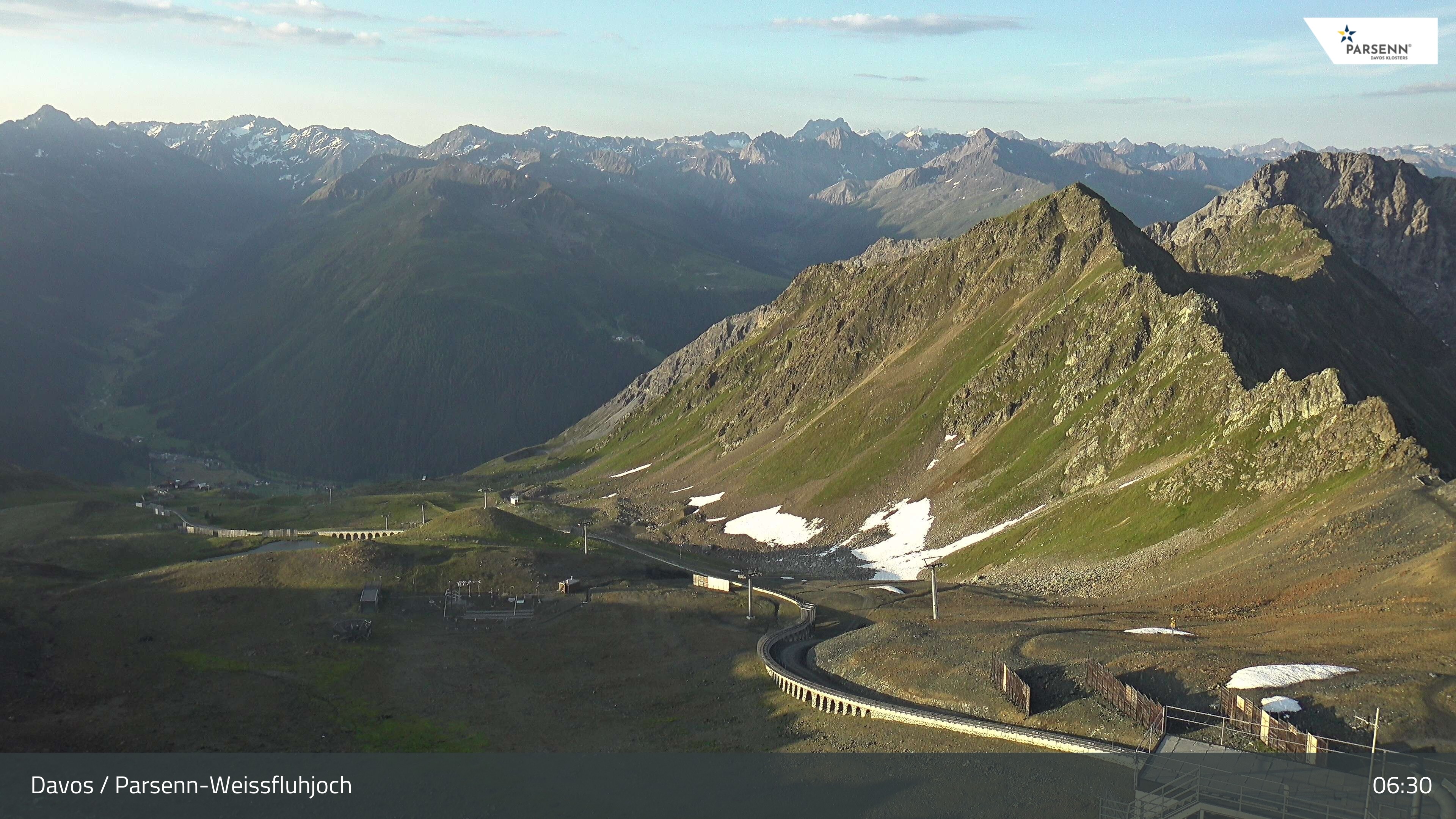 Archiv Foto Webcam Davos Klosters: Parsenn Weissfluhjoch