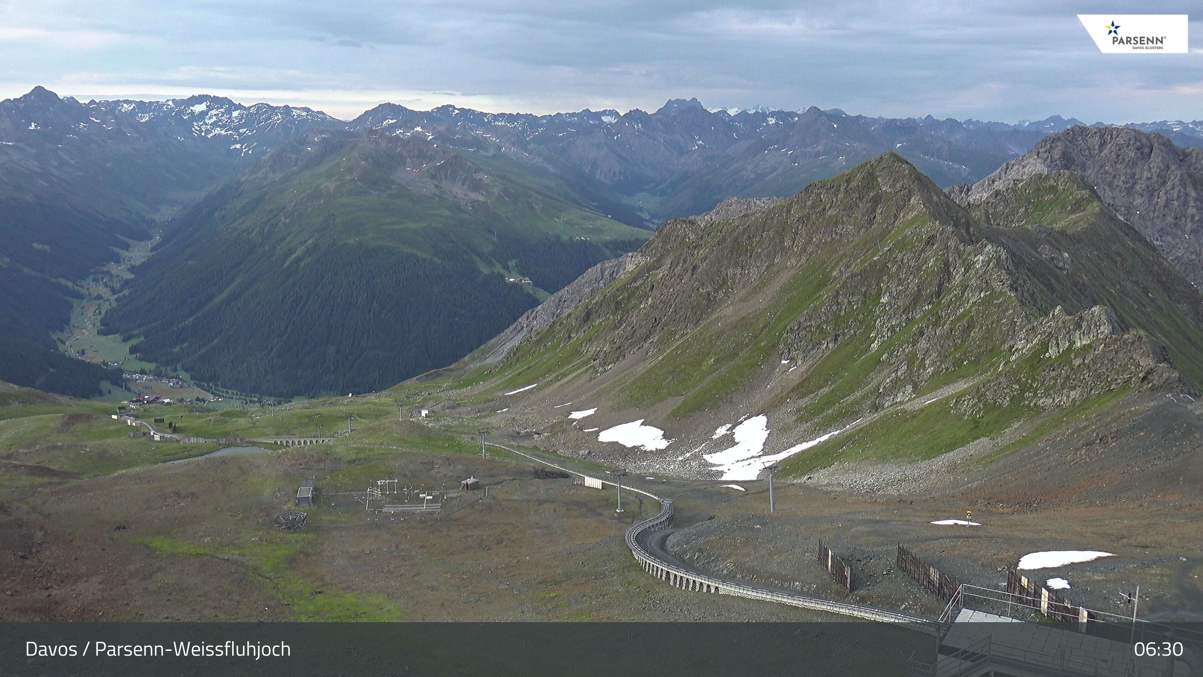 Archiv Foto Webcam Davos Klosters: Parsenn Weissfluhjoch