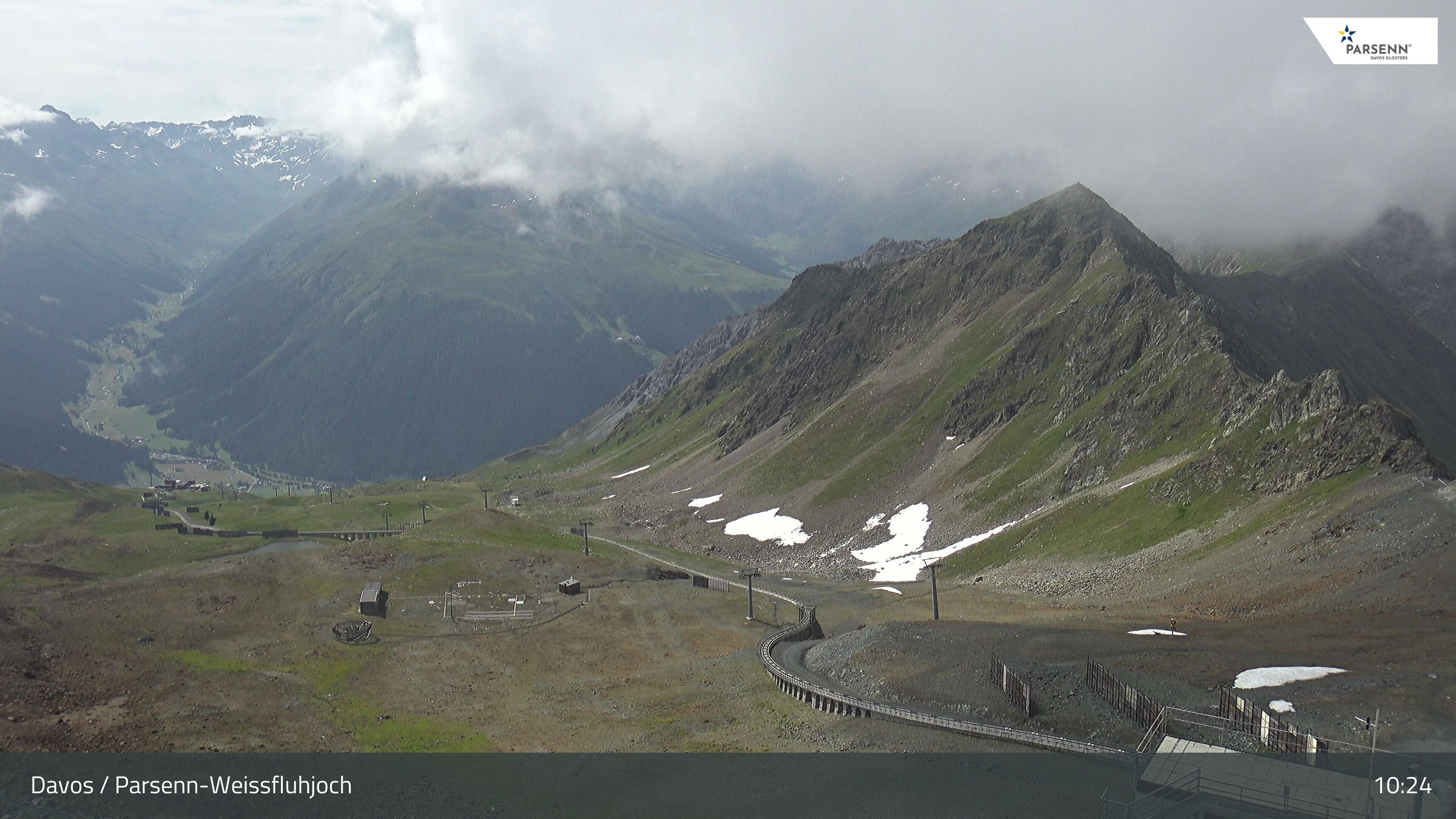 Archiv Foto Webcam Davos Klosters: Parsenn Weissfluhjoch