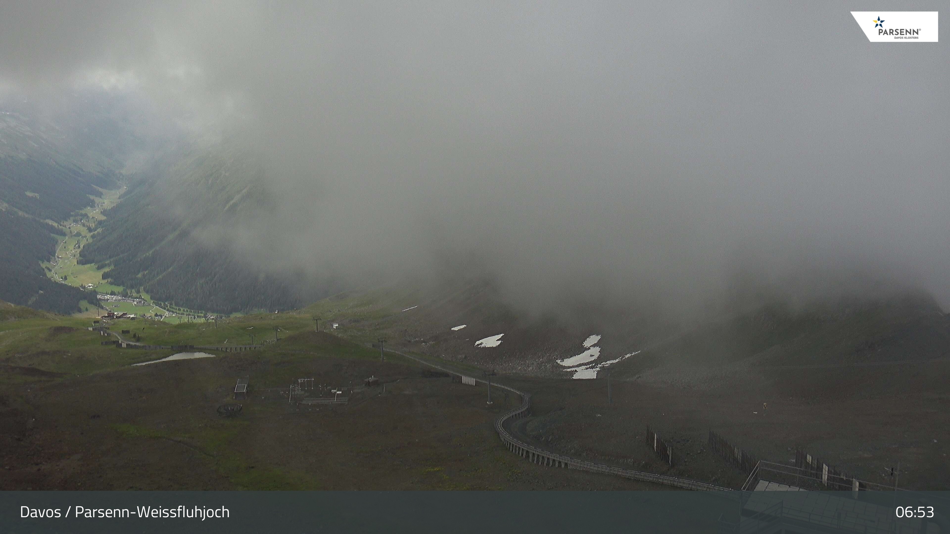 Archived image Webcam Parsenn: Blickrichtung Dorftäli