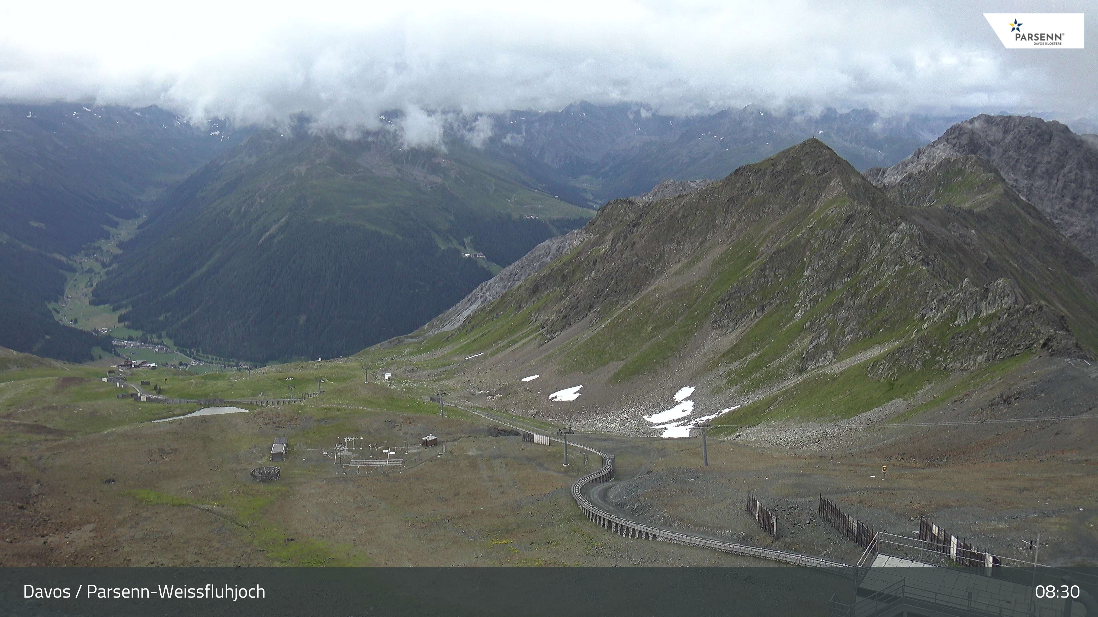 Archived image Webcam Parsenn: Blickrichtung Dorftäli