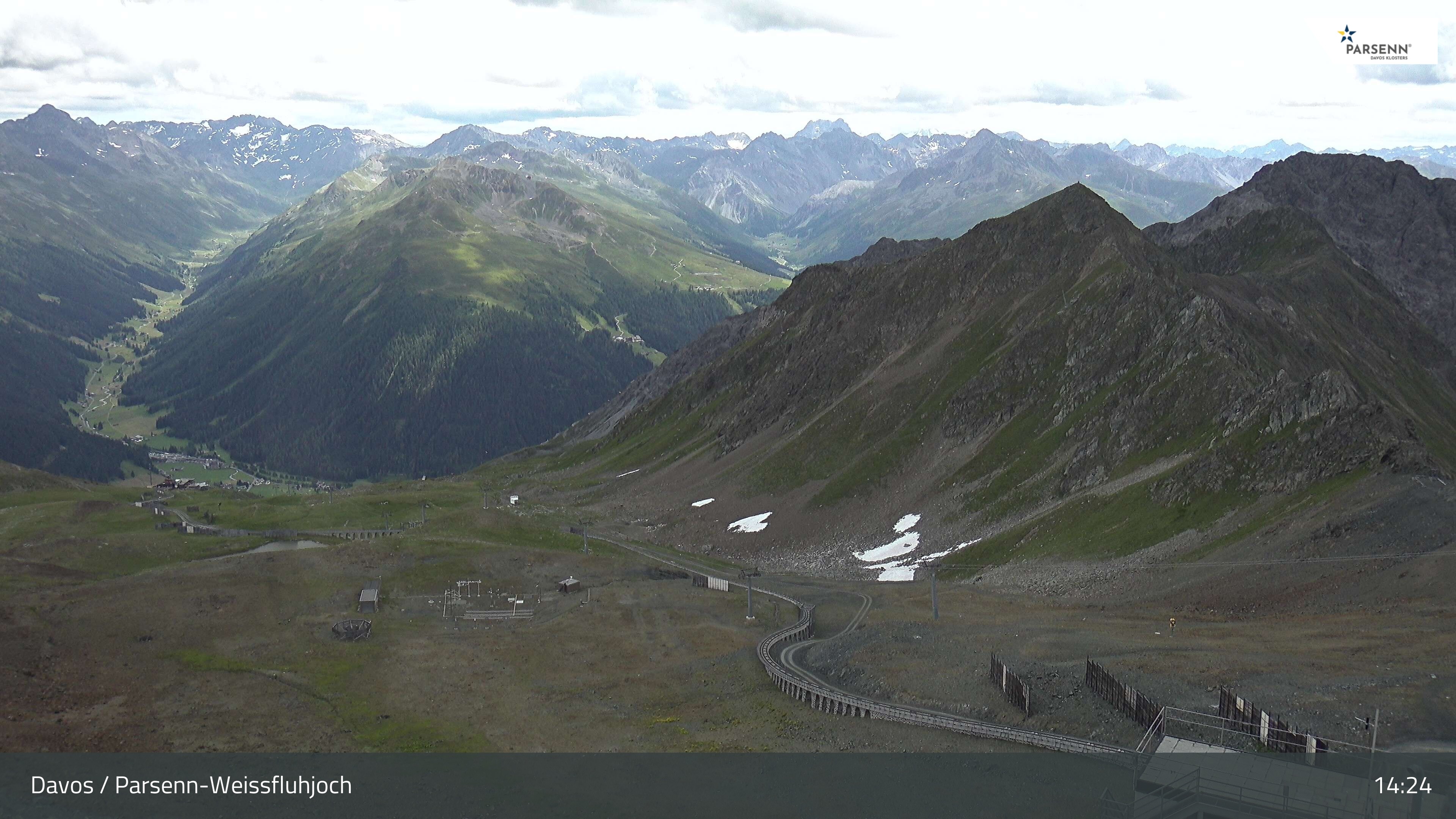 Archived image Webcam Parsenn: Blickrichtung Dorftäli