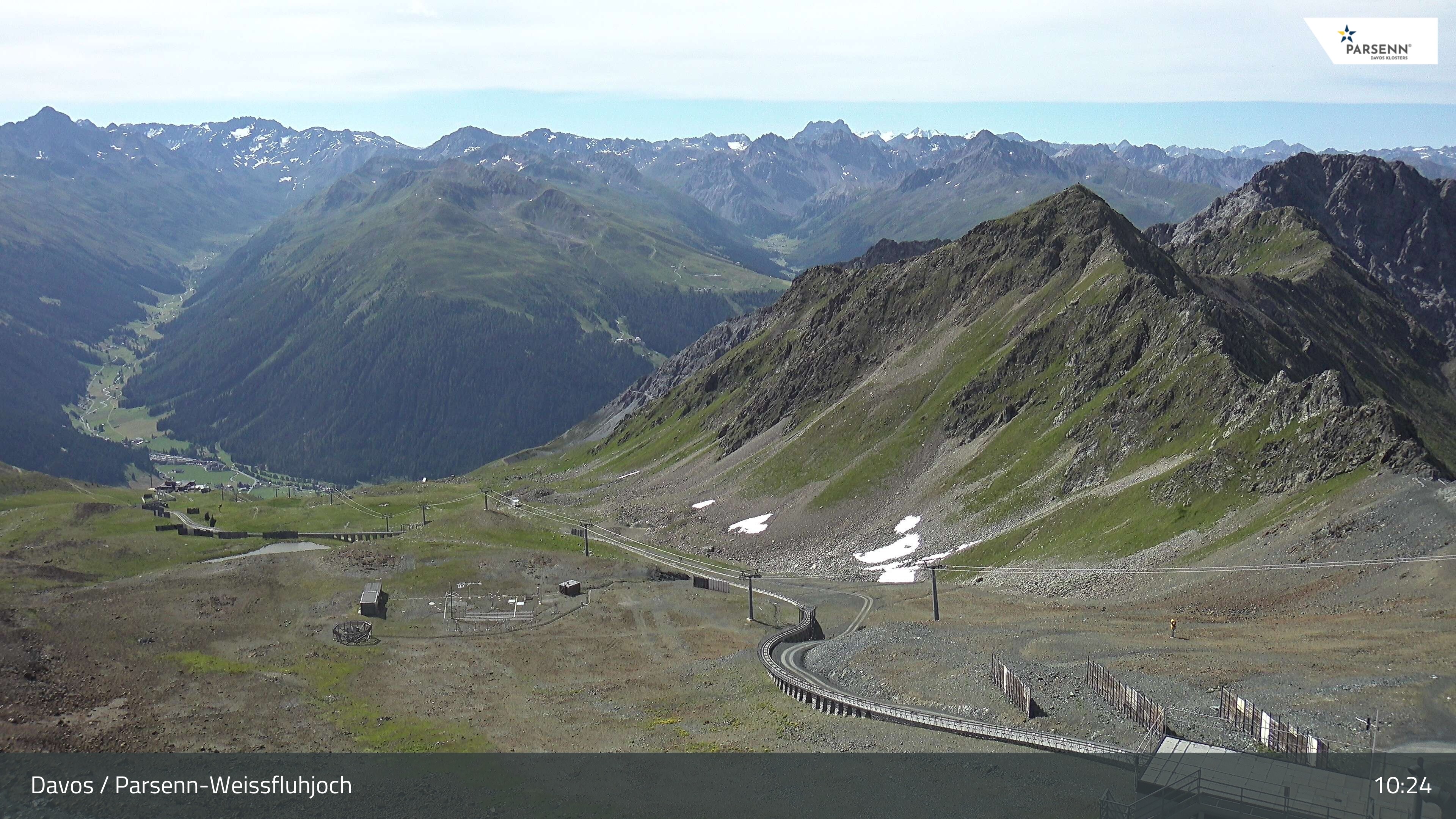 Archiv Foto Webcam Davos Klosters: Parsenn Weissfluhjoch