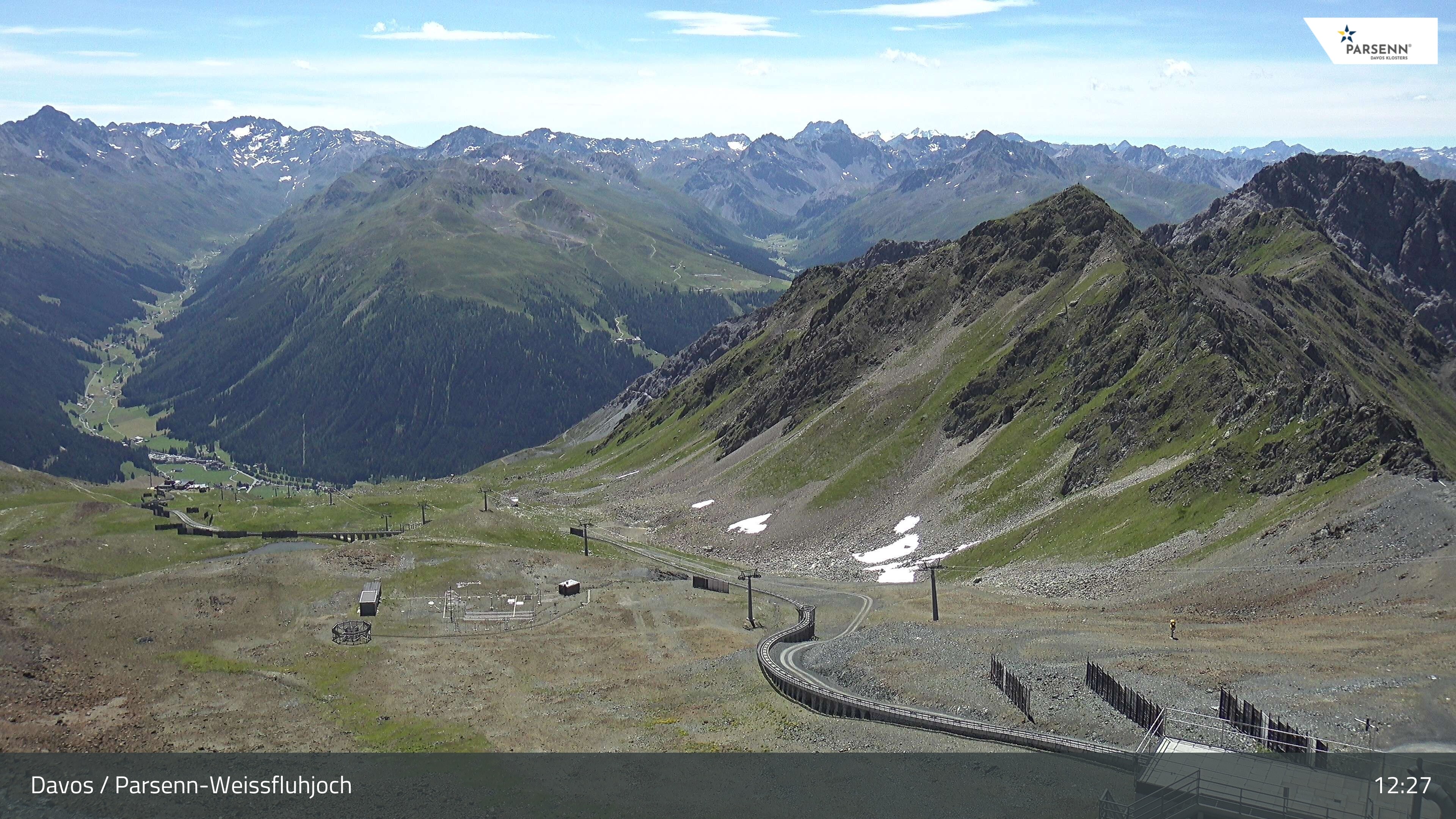Archiv Foto Webcam Davos Klosters: Parsenn Weissfluhjoch