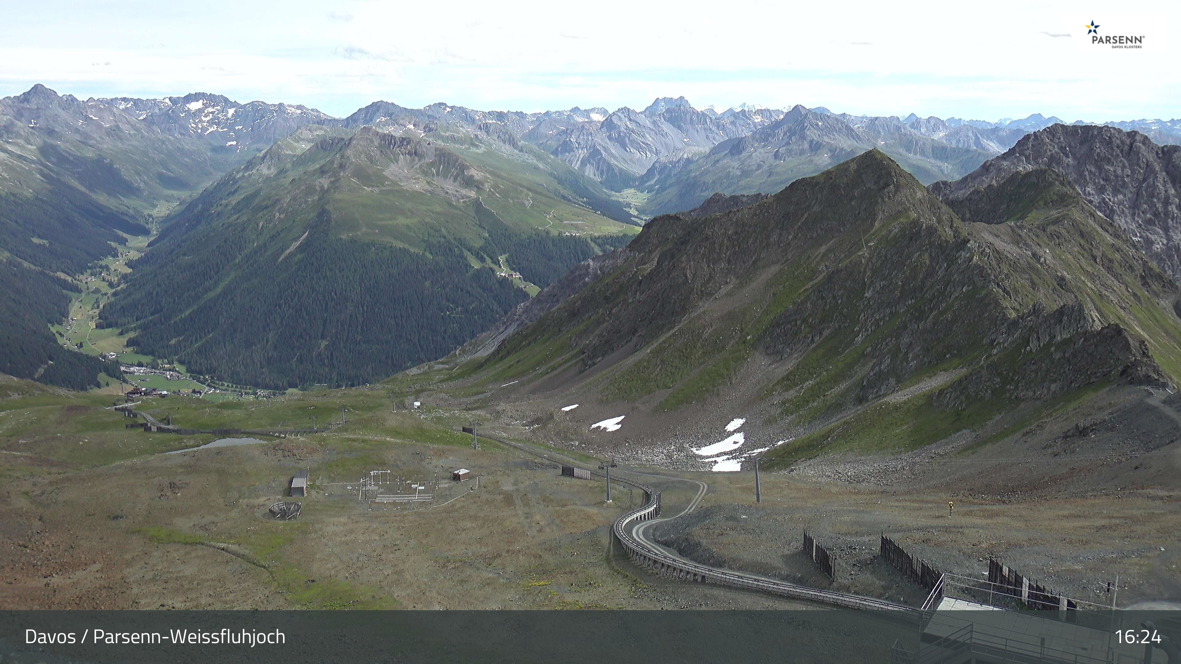 Archived image Webcam Parsenn: Blickrichtung Dorftäli