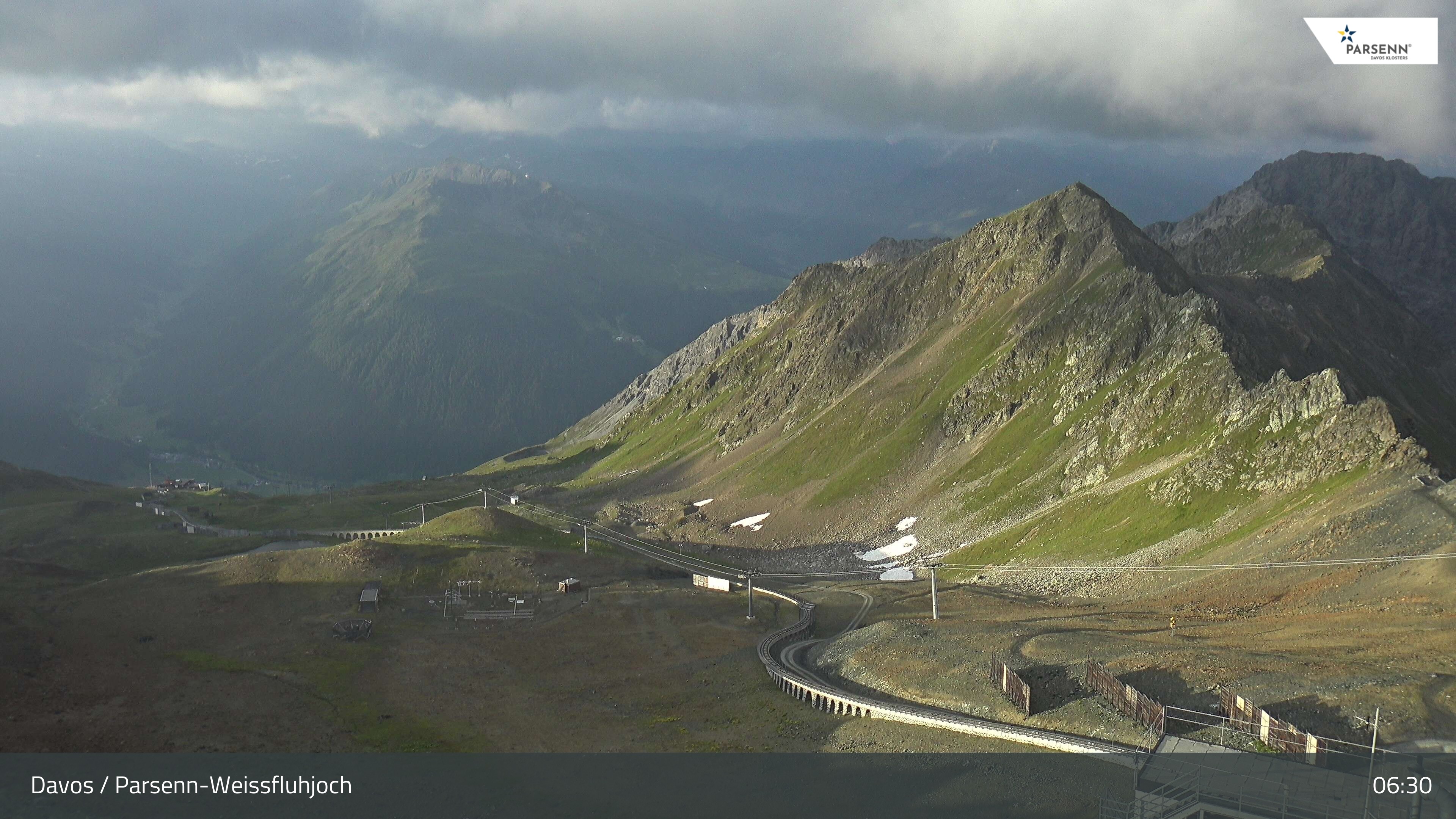 Archived image Webcam Parsenn: Blickrichtung Dorftäli