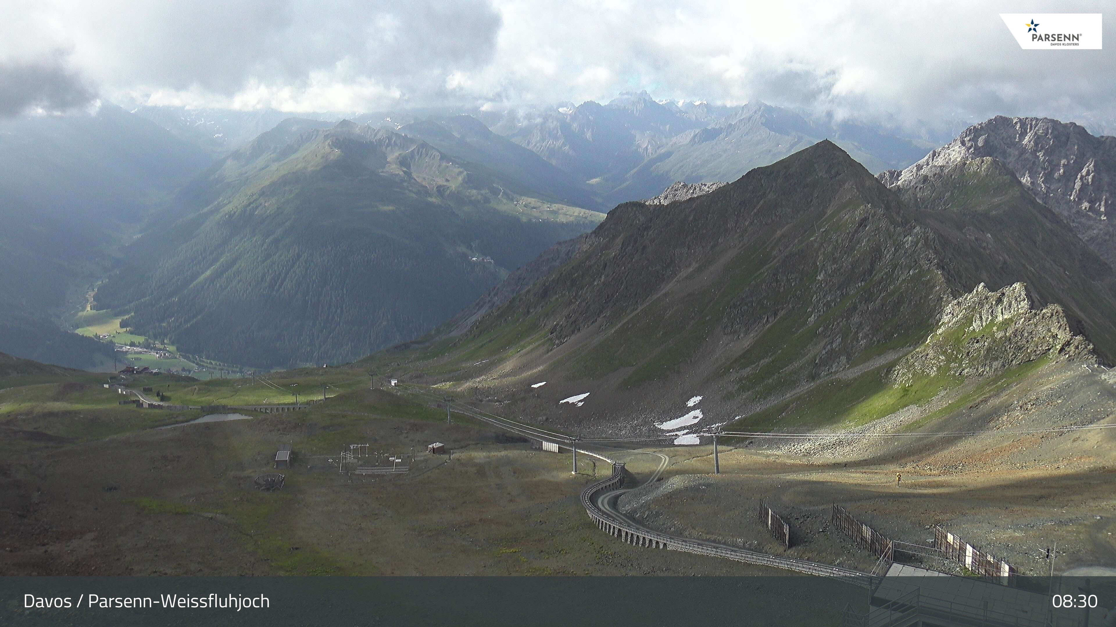 Archiv Foto Webcam Davos Klosters: Parsenn Weissfluhjoch