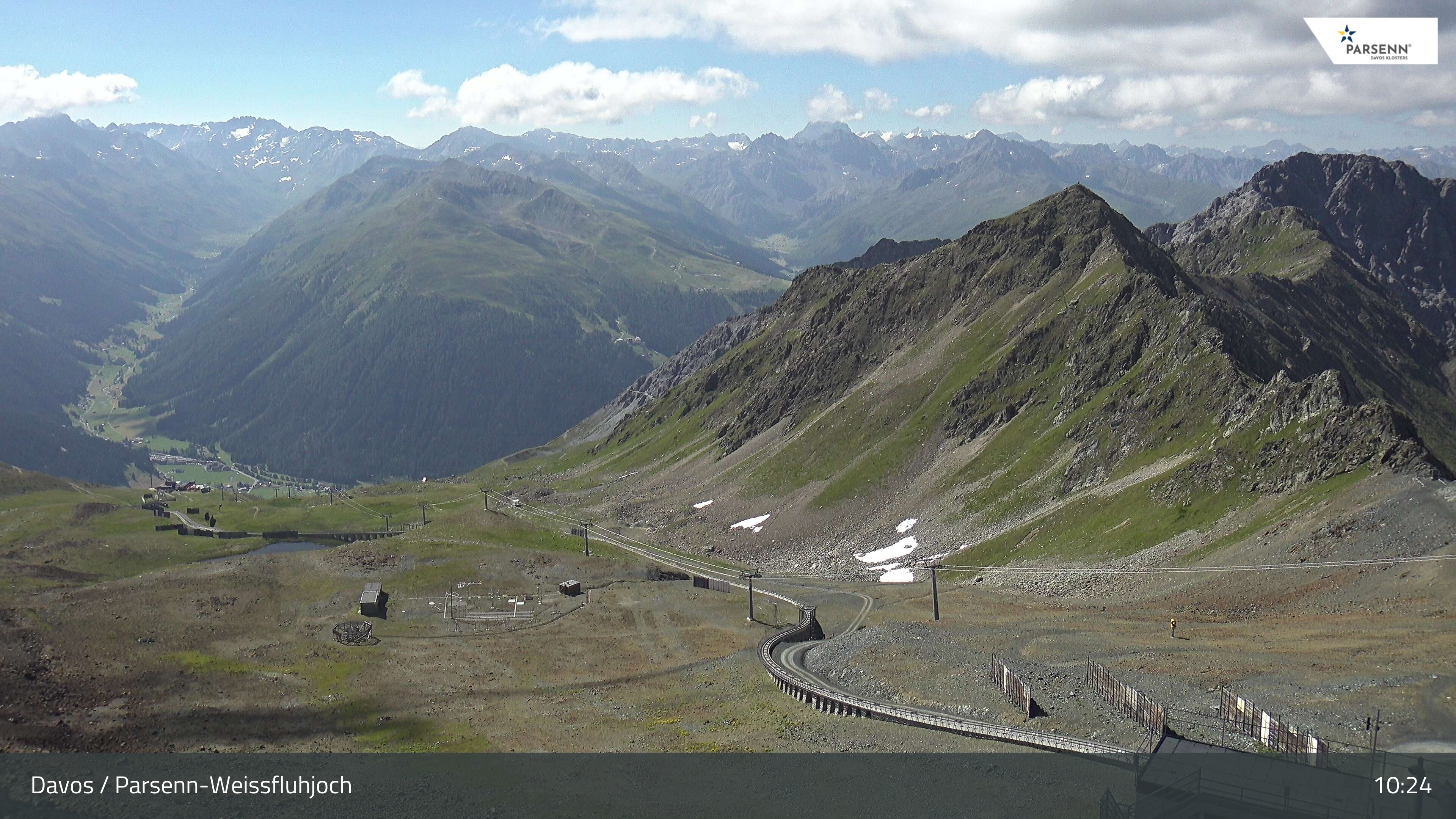 Archiv Foto Webcam Davos Klosters: Parsenn Weissfluhjoch