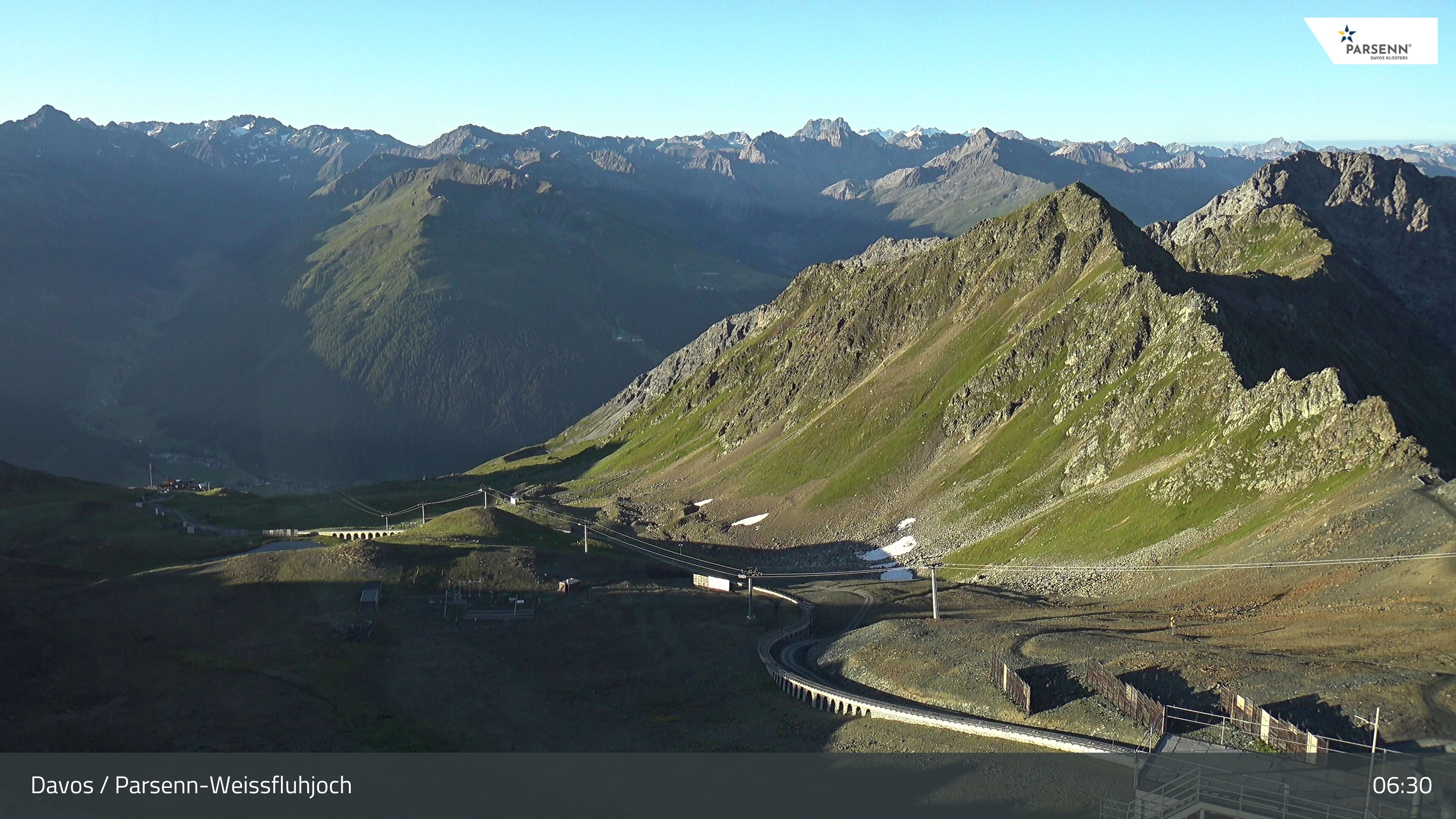 Archiv Foto Webcam Davos Klosters: Parsenn Weissfluhjoch