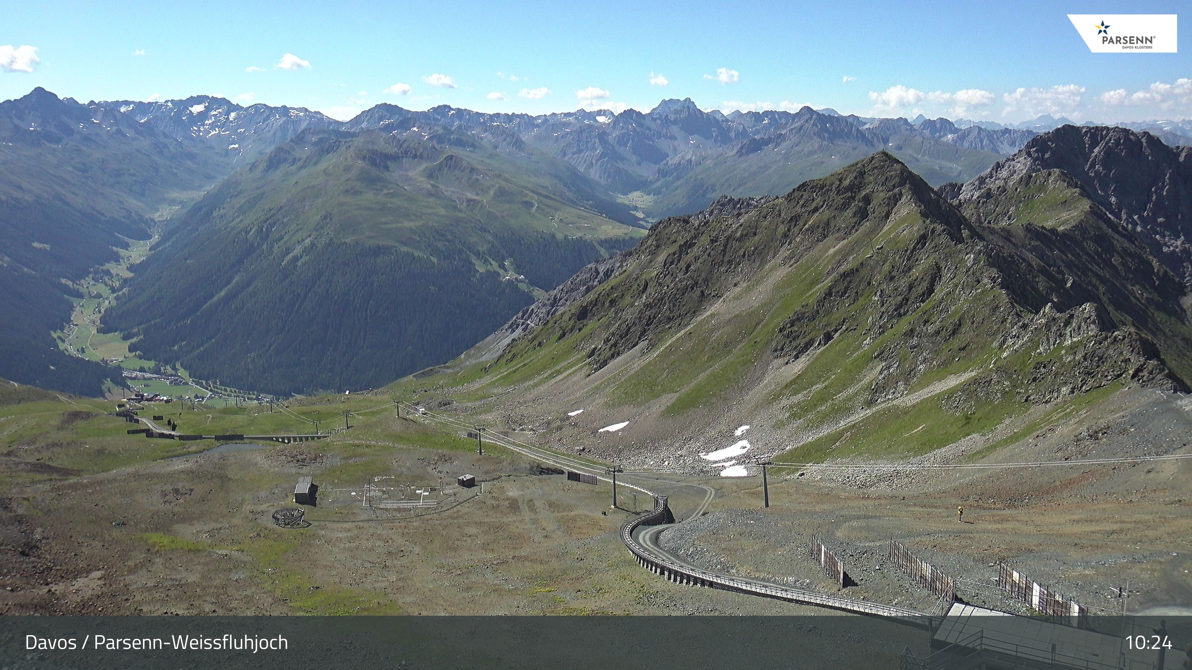 Archiv Foto Webcam Davos Klosters: Parsenn Weissfluhjoch