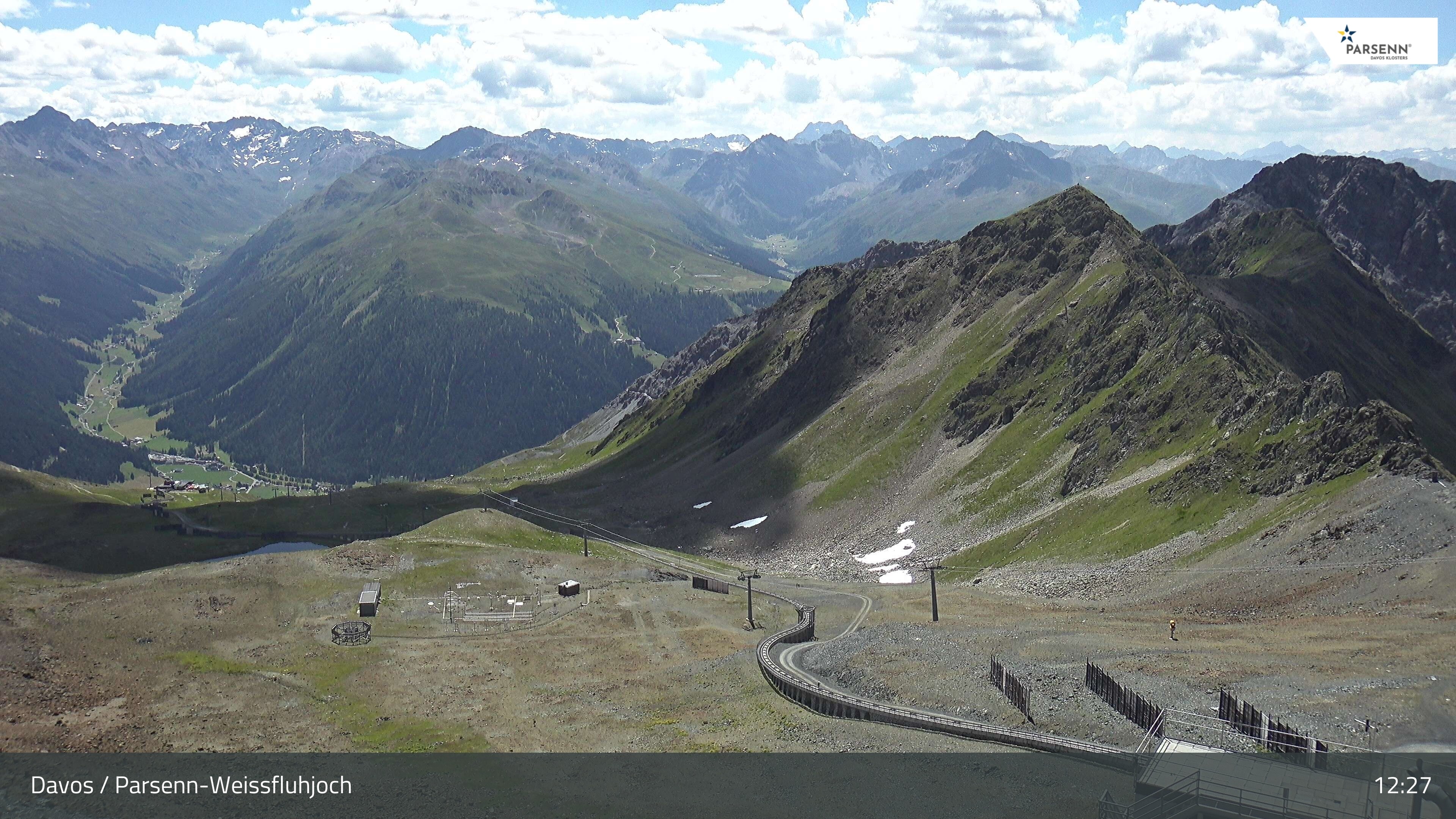Archiv Foto Webcam Davos Klosters: Parsenn Weissfluhjoch