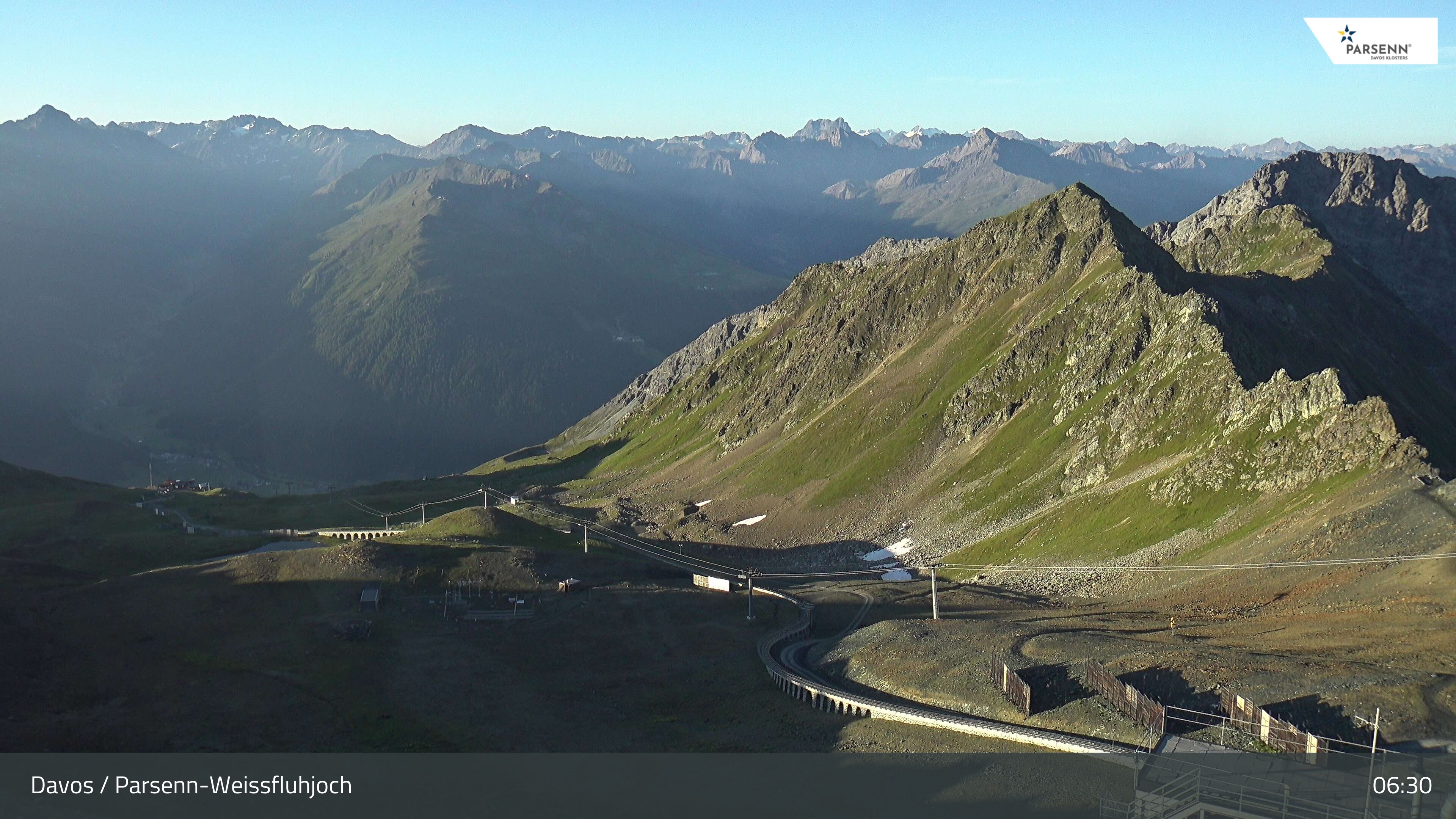 Archiv Foto Webcam Davos Klosters: Parsenn Weissfluhjoch