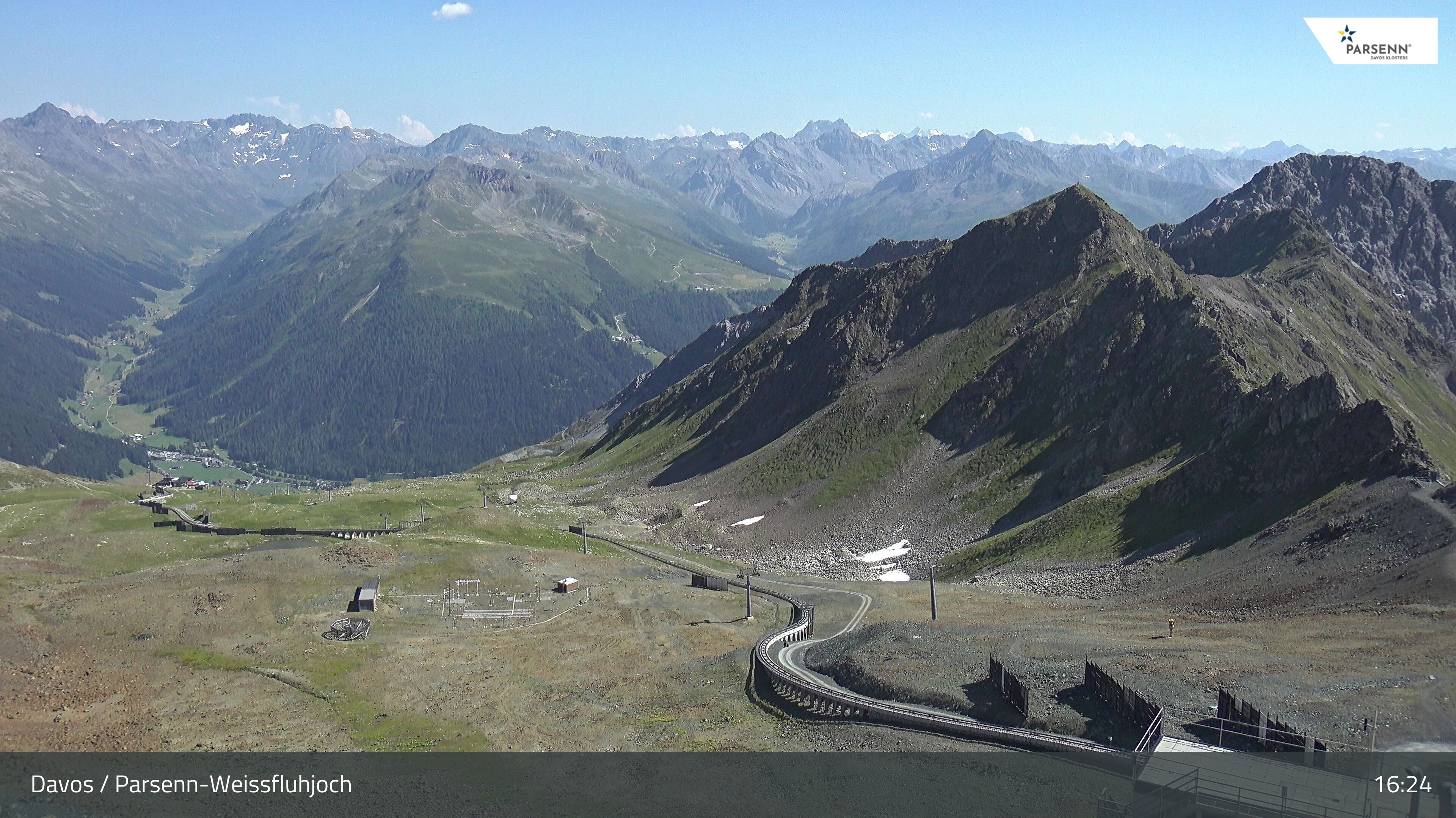Archiv Foto Webcam Davos Klosters: Parsenn Weissfluhjoch