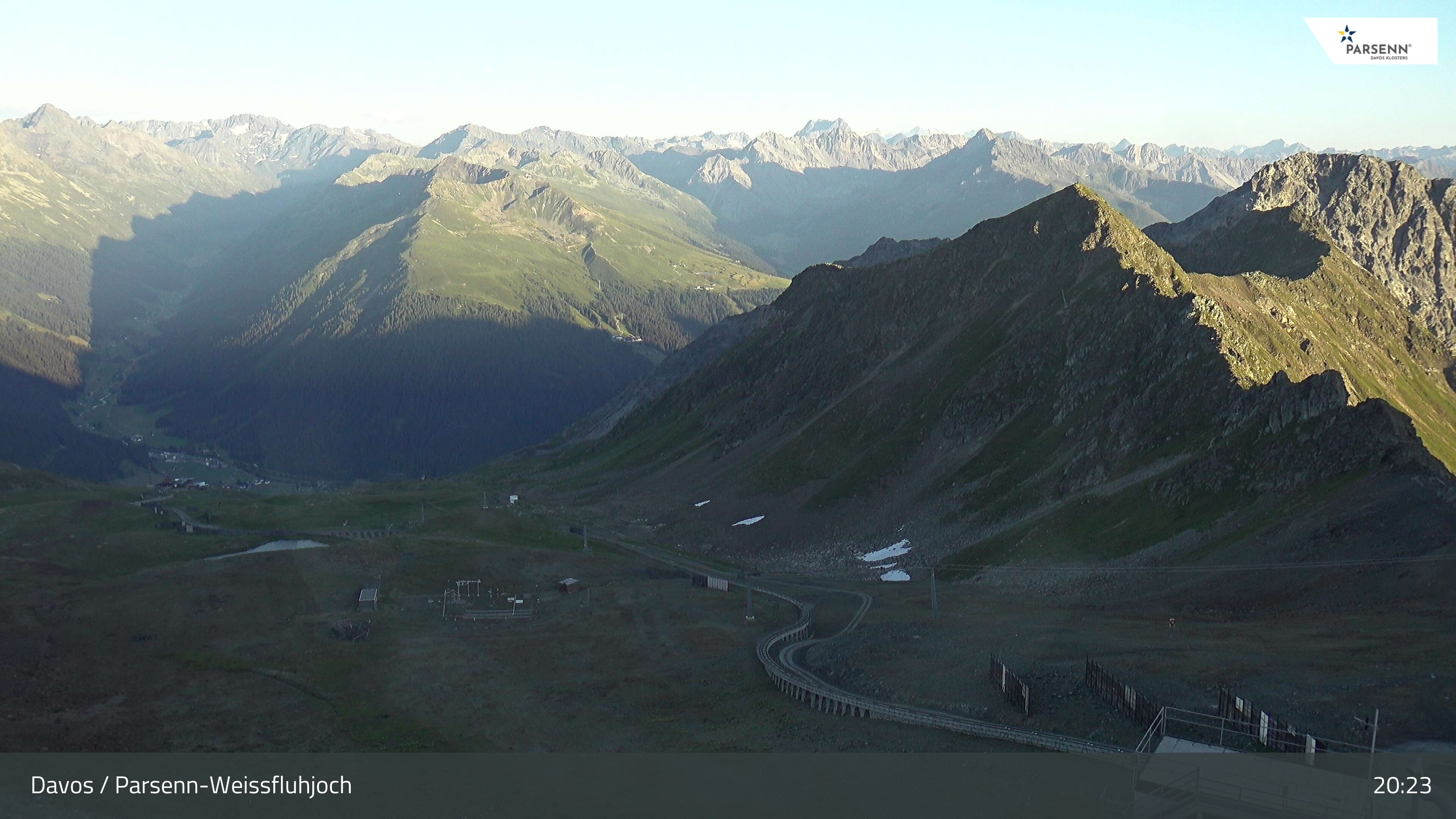 Archived image Webcam Parsenn: Blickrichtung Dorftäli