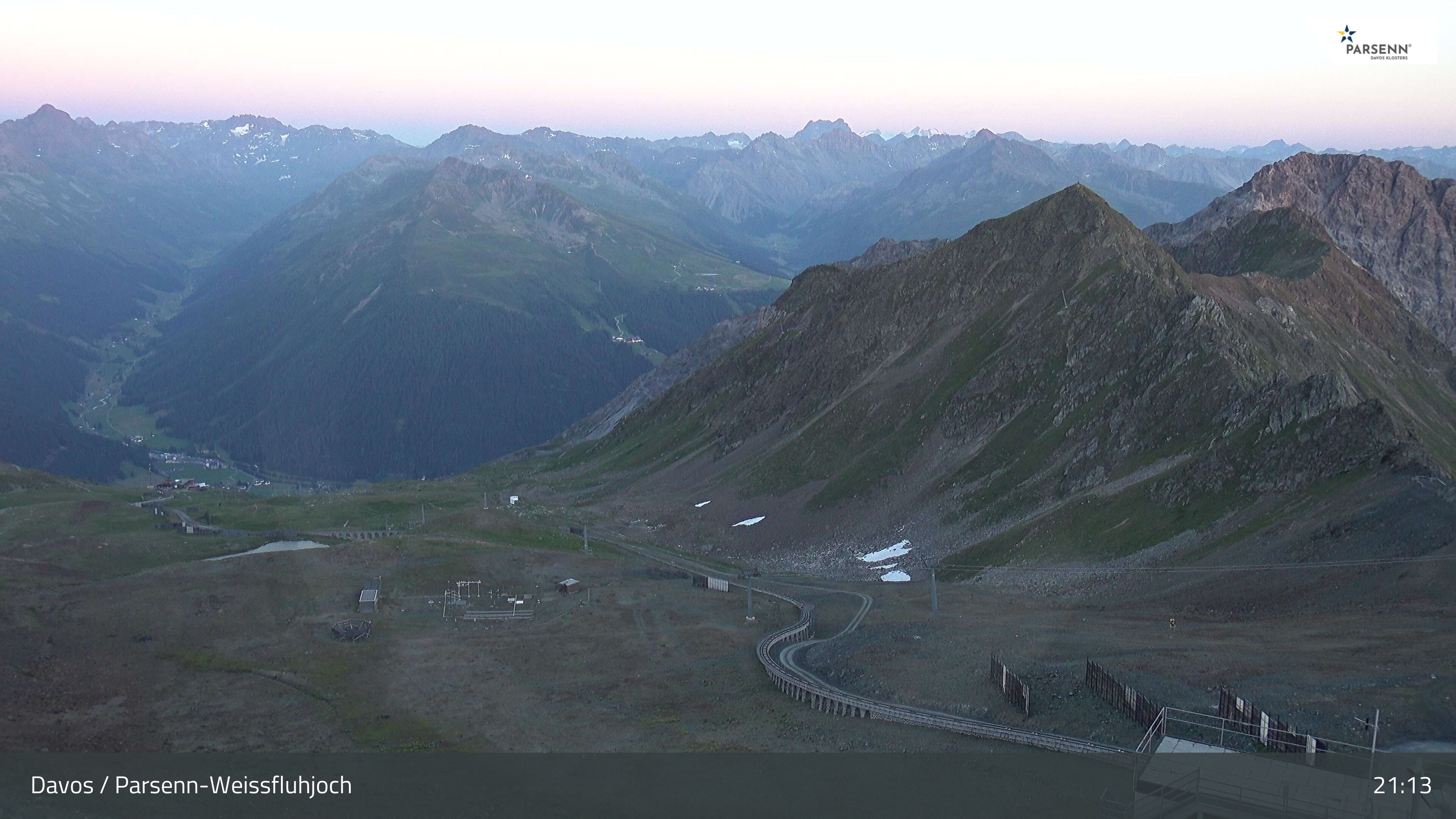 Archived image Webcam Parsenn: Blickrichtung Dorftäli