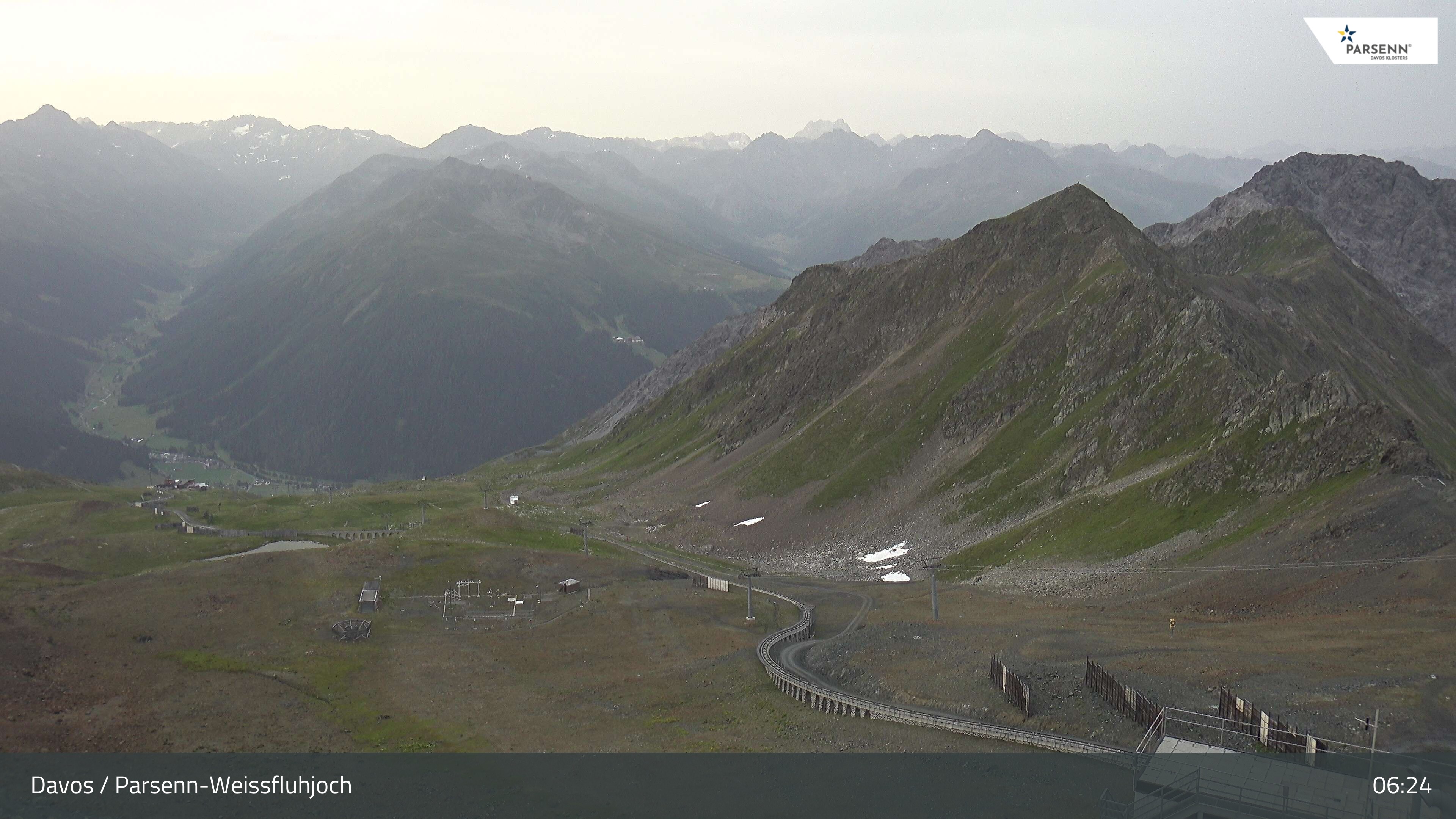 Archived image Webcam Parsenn: Blickrichtung Dorftäli