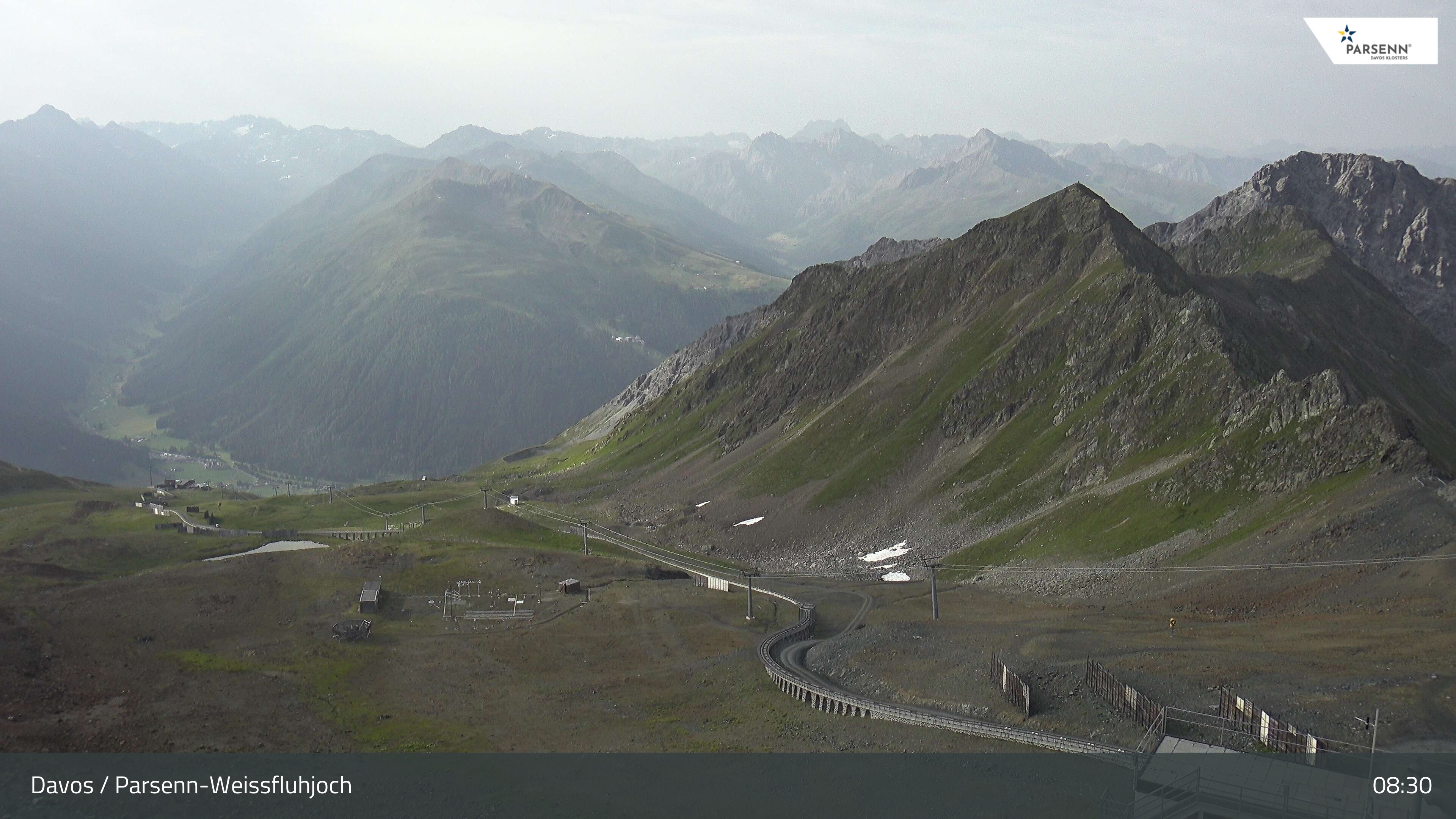 Archived image Webcam Parsenn: Blickrichtung Dorftäli