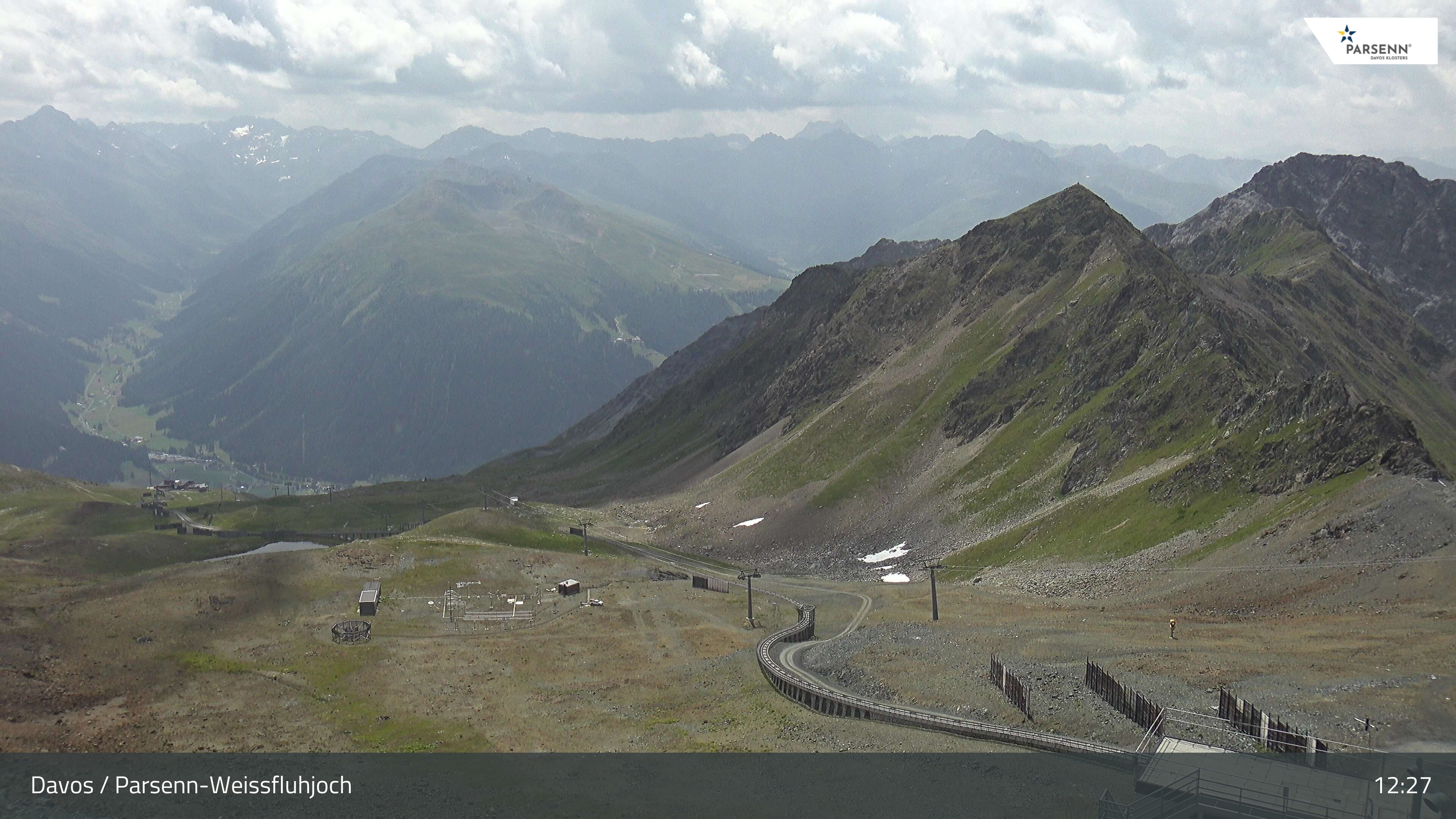 Archiv Foto Webcam Davos Klosters: Parsenn Weissfluhjoch