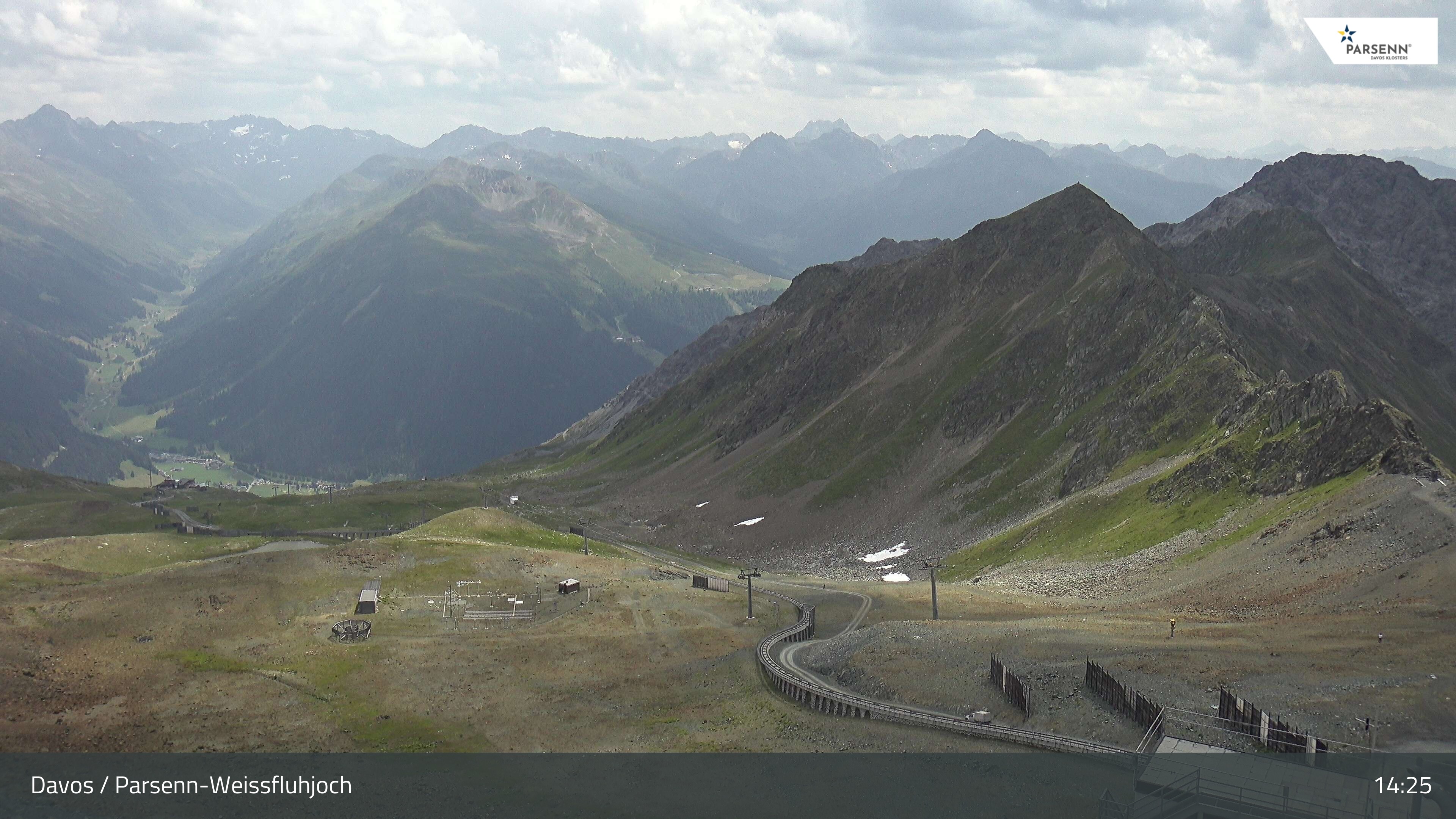 Archiv Foto Webcam Davos Klosters: Parsenn Weissfluhjoch