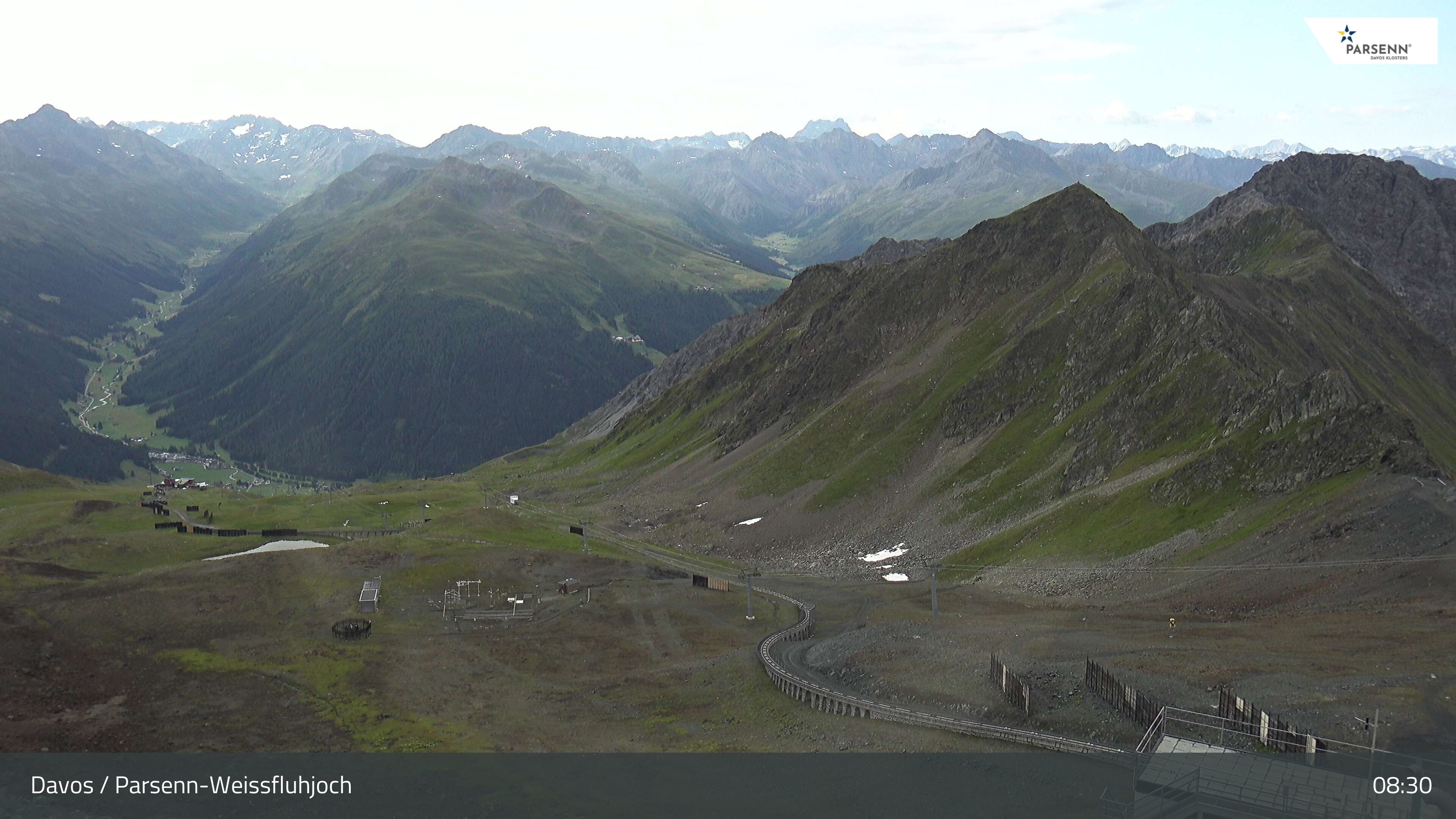 Archiv Foto Webcam Davos Klosters: Parsenn Weissfluhjoch
