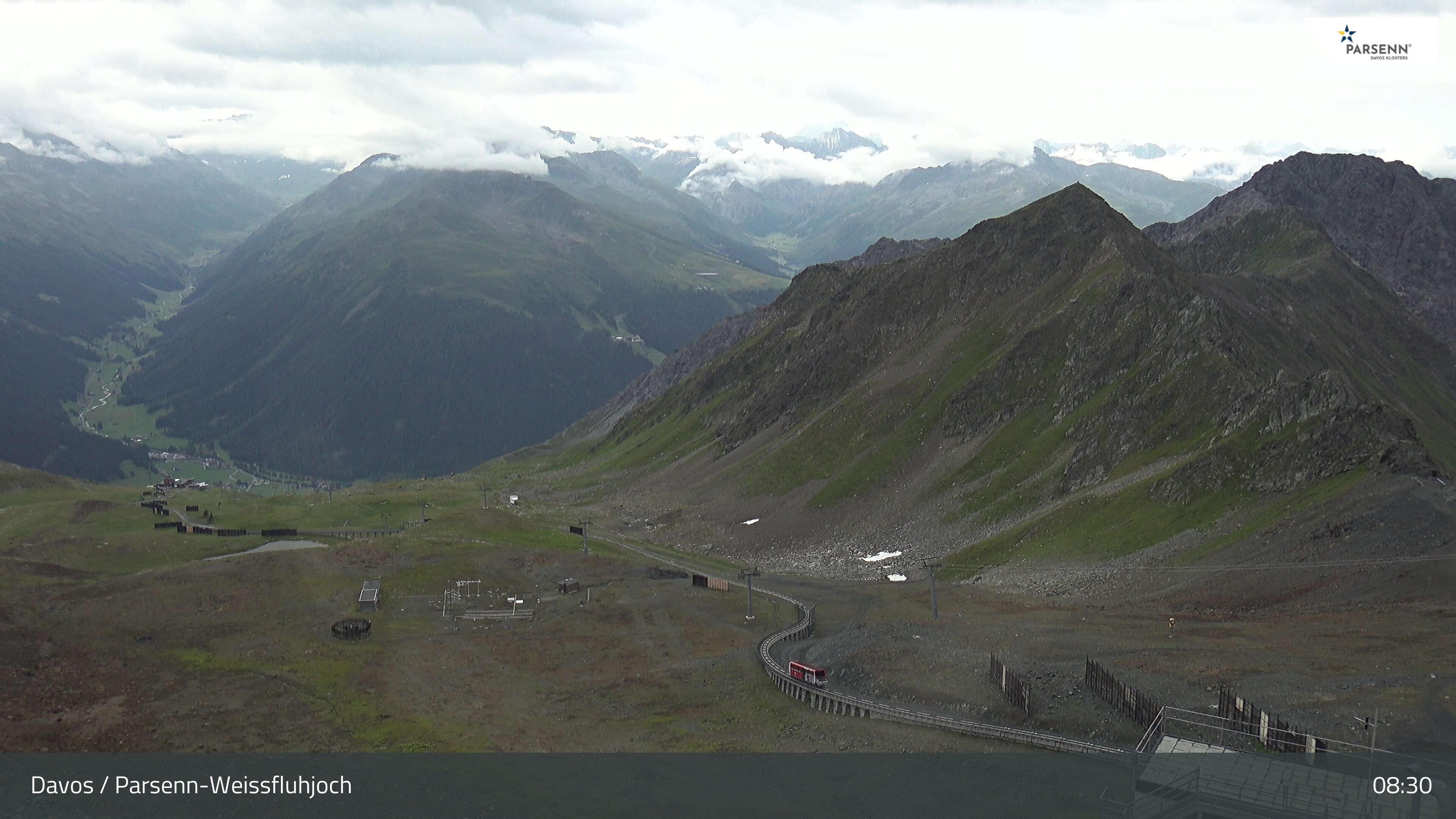 Archiv Foto Webcam Davos Klosters: Parsenn Weissfluhjoch