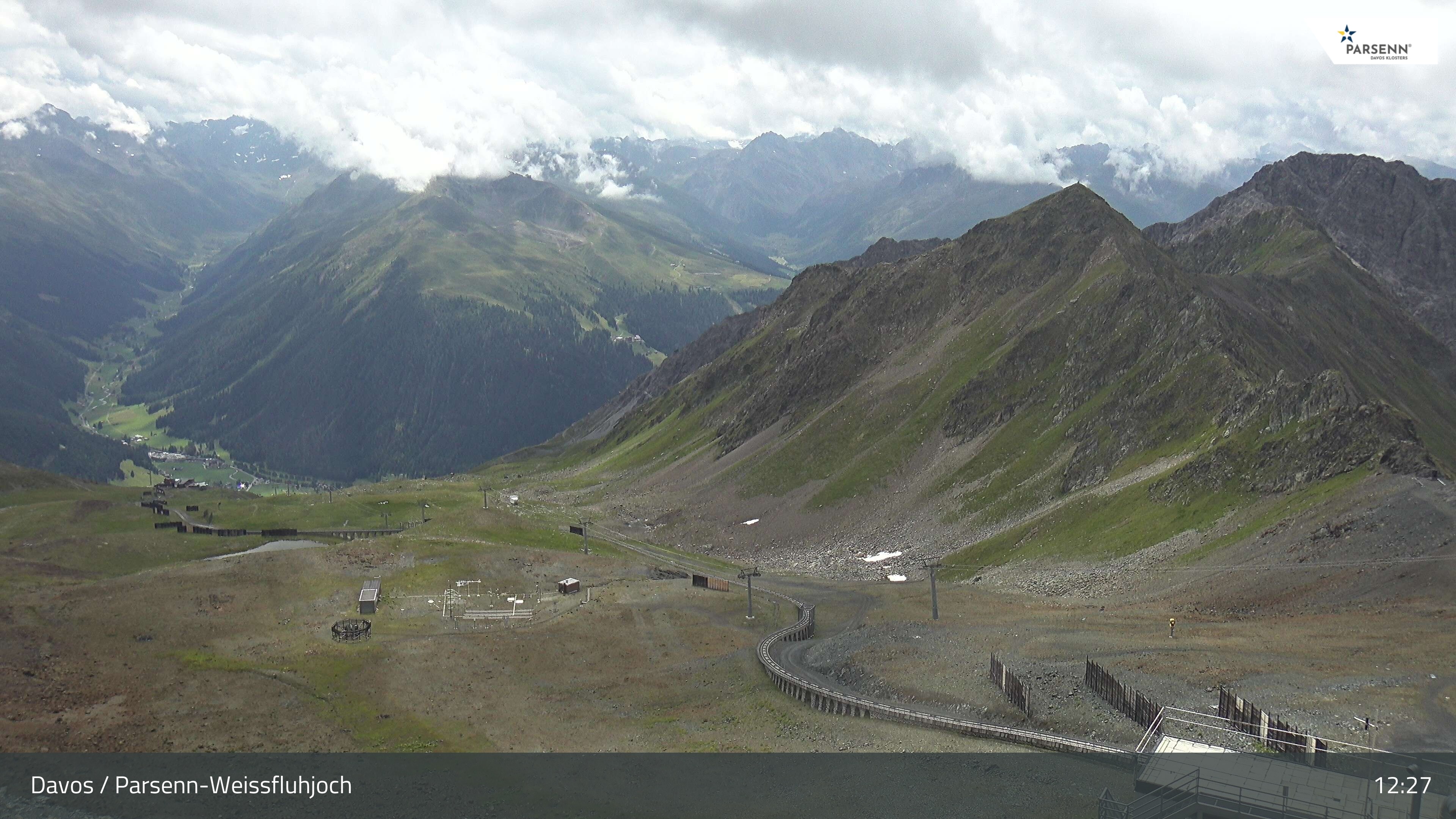 Archiv Foto Webcam Davos Klosters: Parsenn Weissfluhjoch