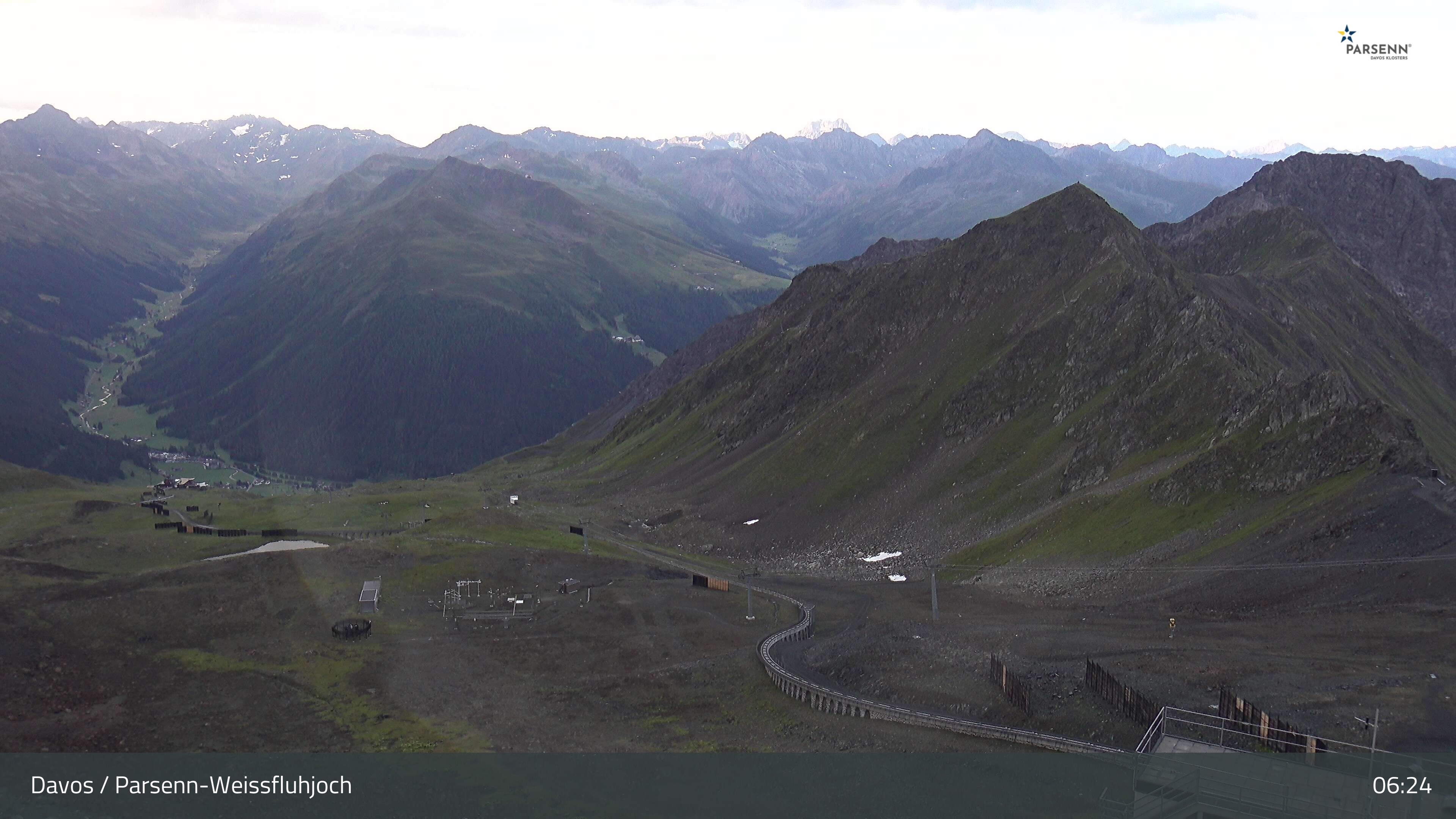Archiv Foto Webcam Davos Klosters: Parsenn Weissfluhjoch