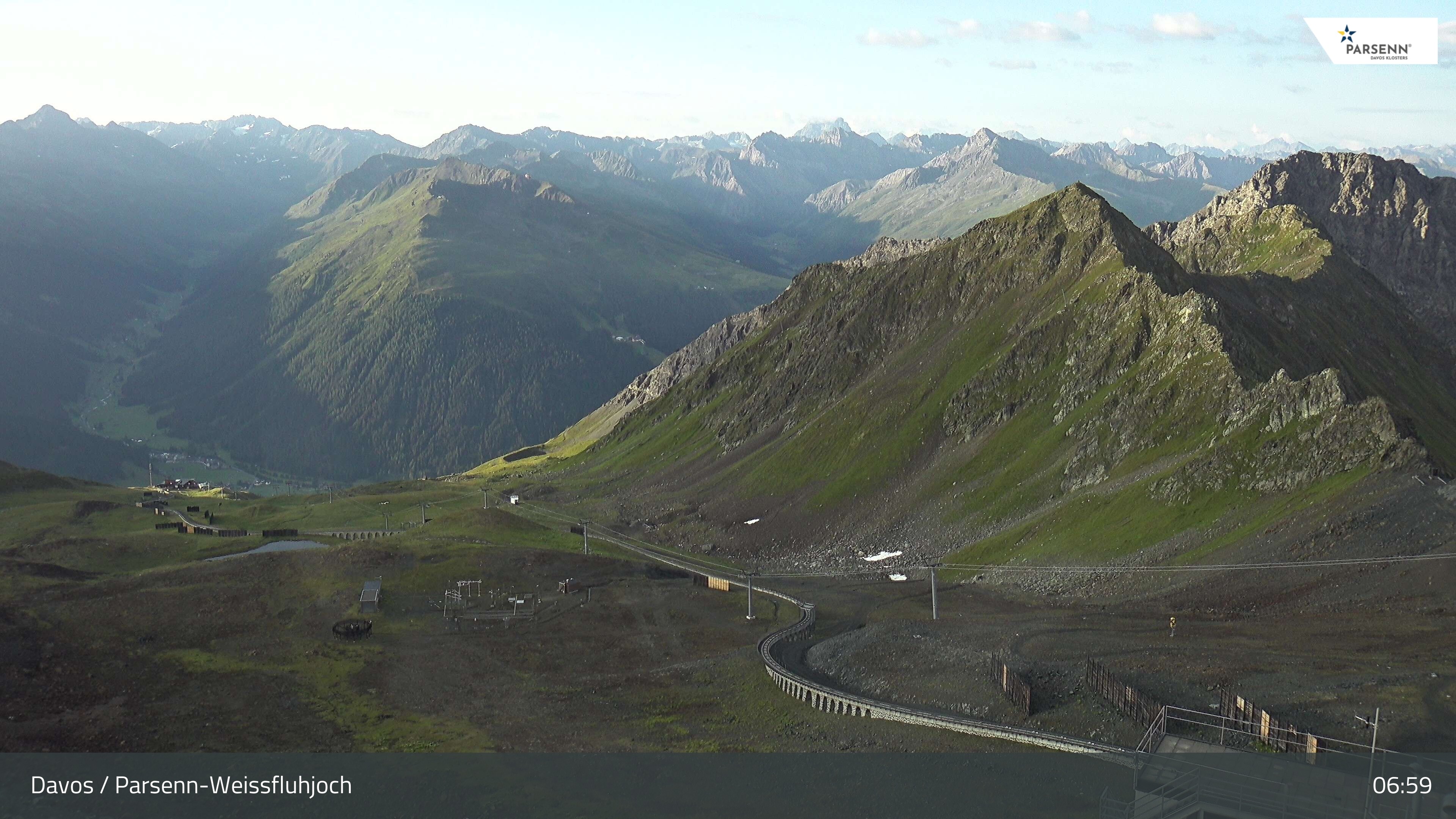 Archiv Foto Webcam Davos Klosters: Parsenn Weissfluhjoch