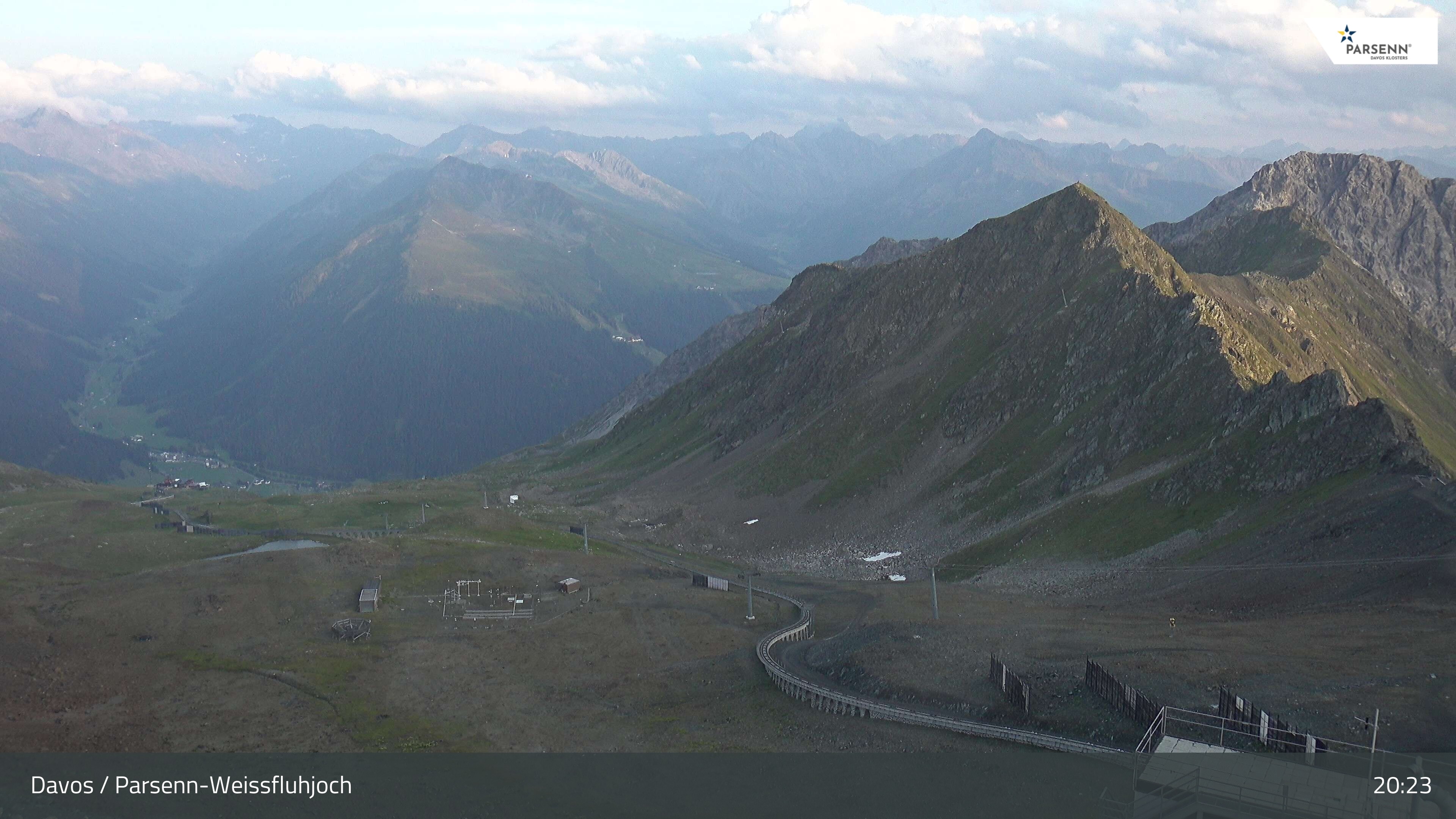 Archiv Foto Webcam Davos Klosters: Parsenn Weissfluhjoch