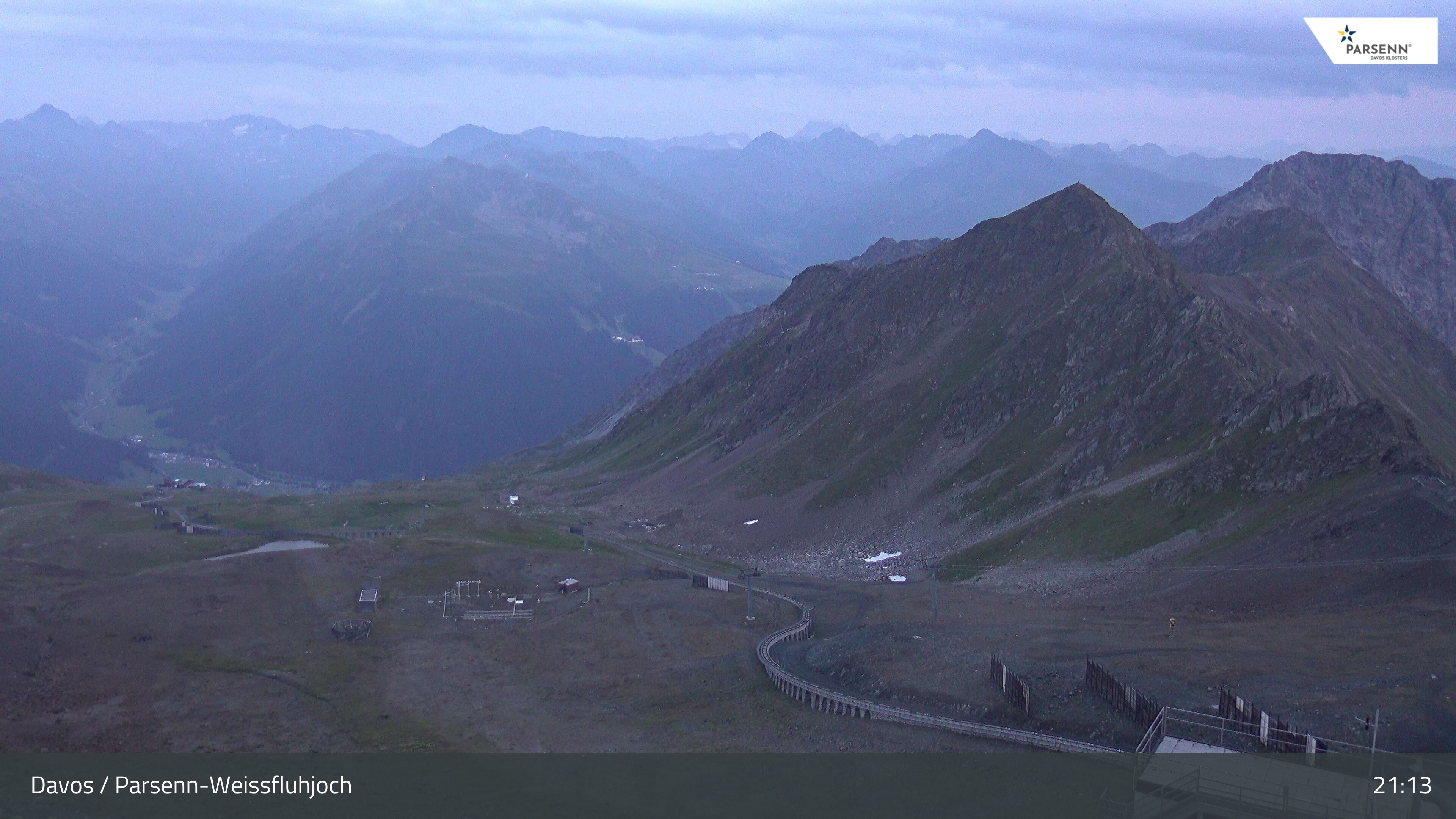 Archiv Foto Webcam Davos Klosters: Parsenn Weissfluhjoch