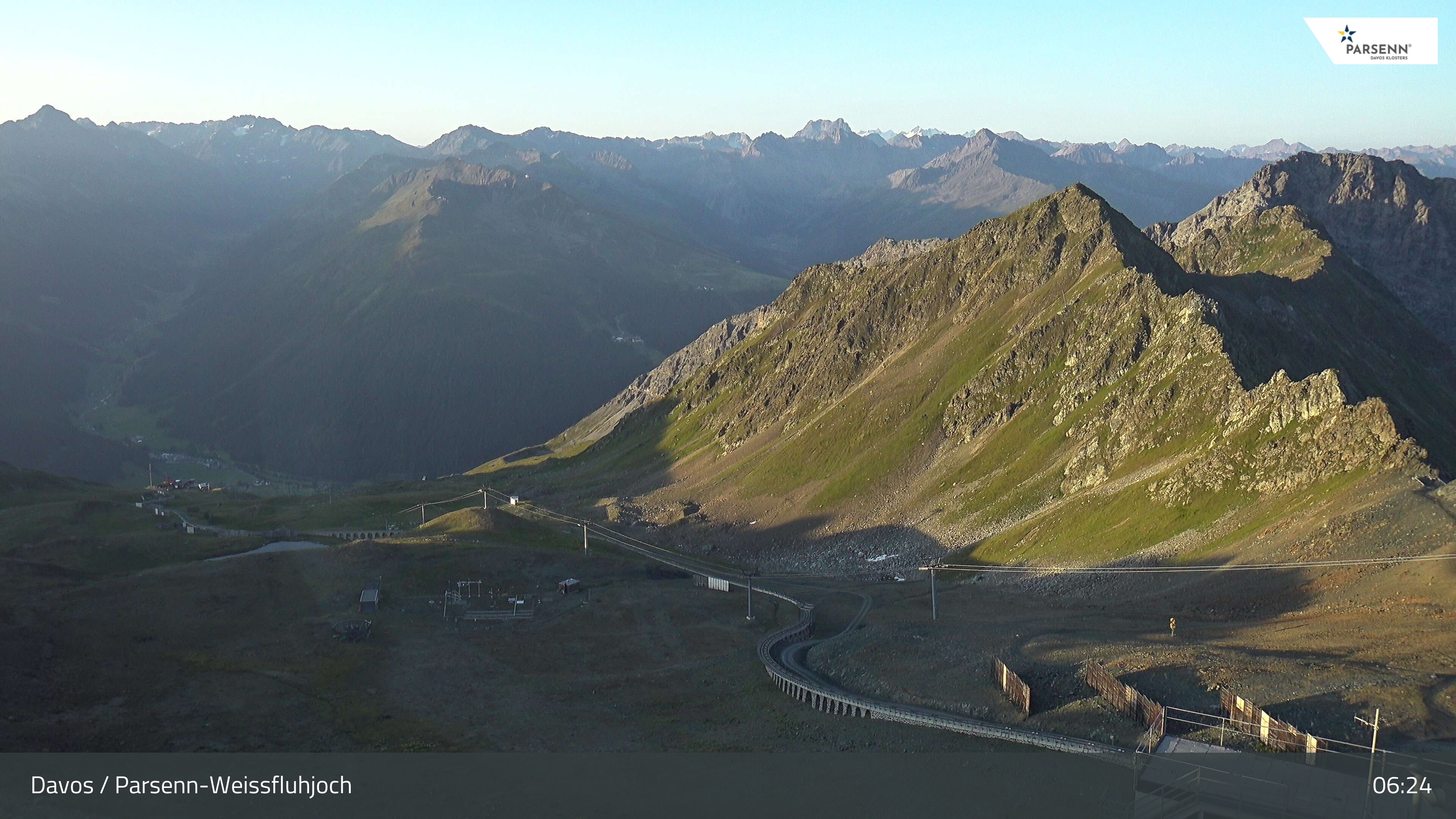 Archived image Webcam Parsenn: Blickrichtung Dorftäli