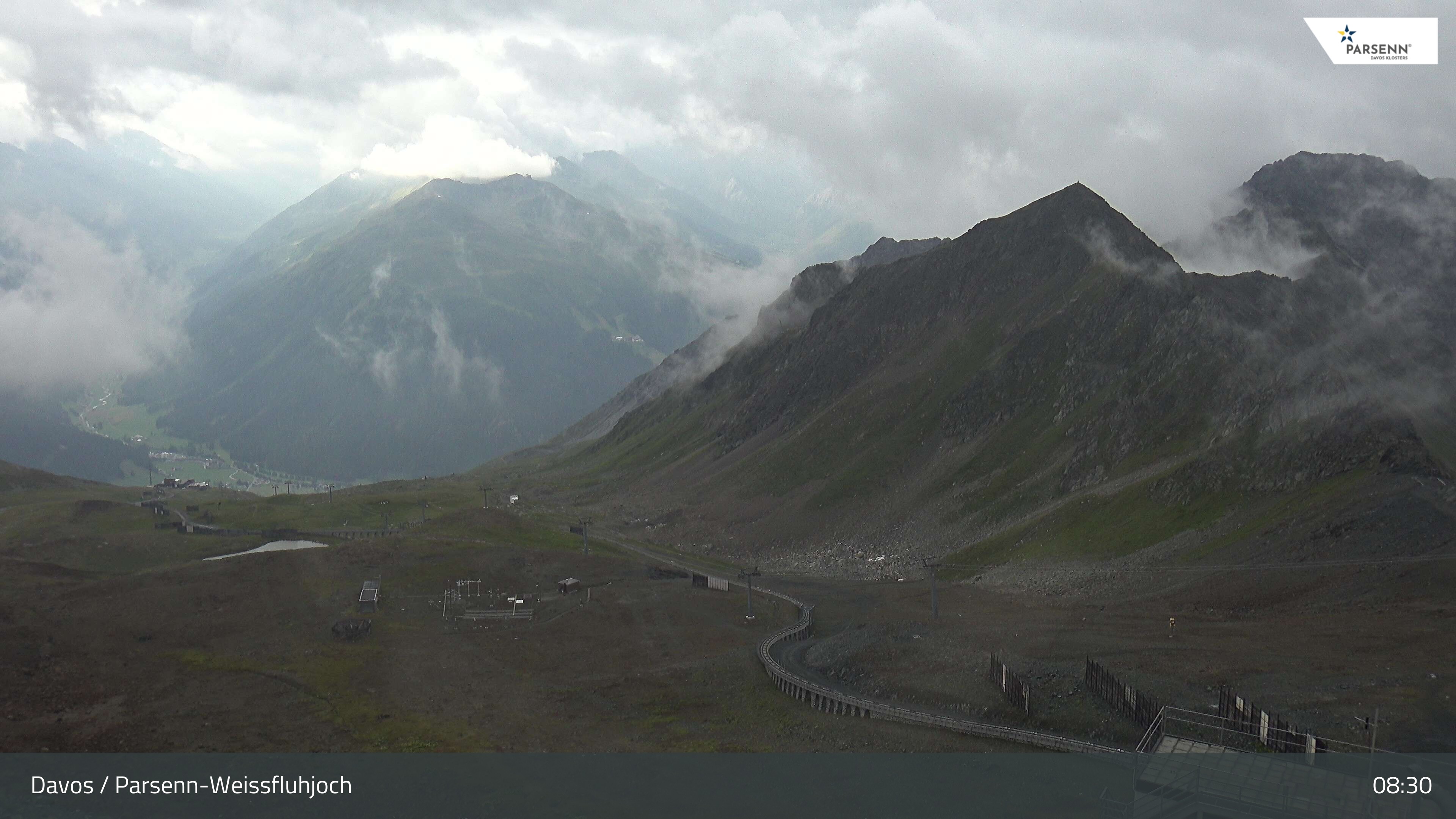 Archiv Foto Webcam Davos Klosters: Parsenn Weissfluhjoch