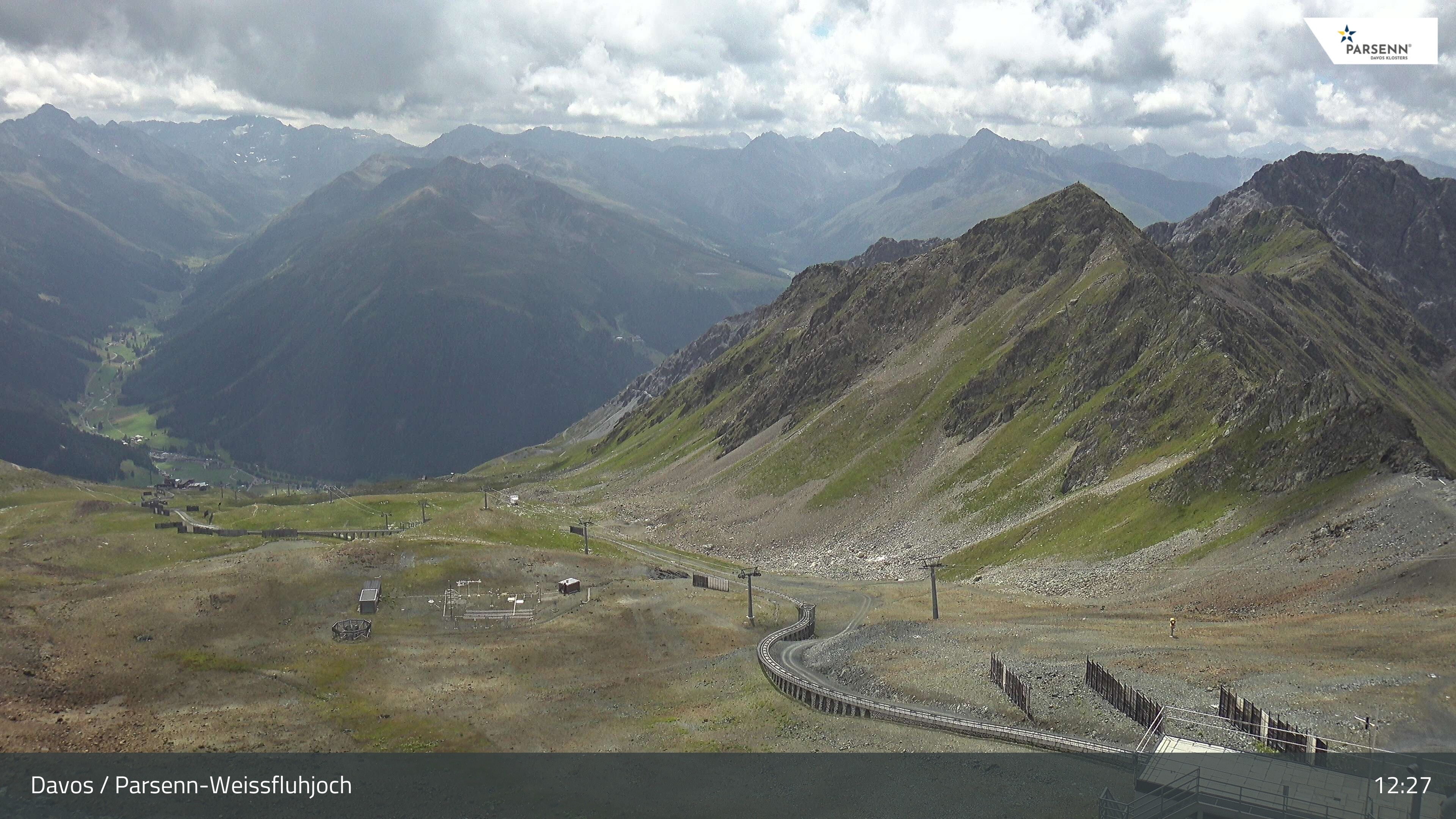 Archiv Foto Webcam Davos Klosters: Parsenn Weissfluhjoch