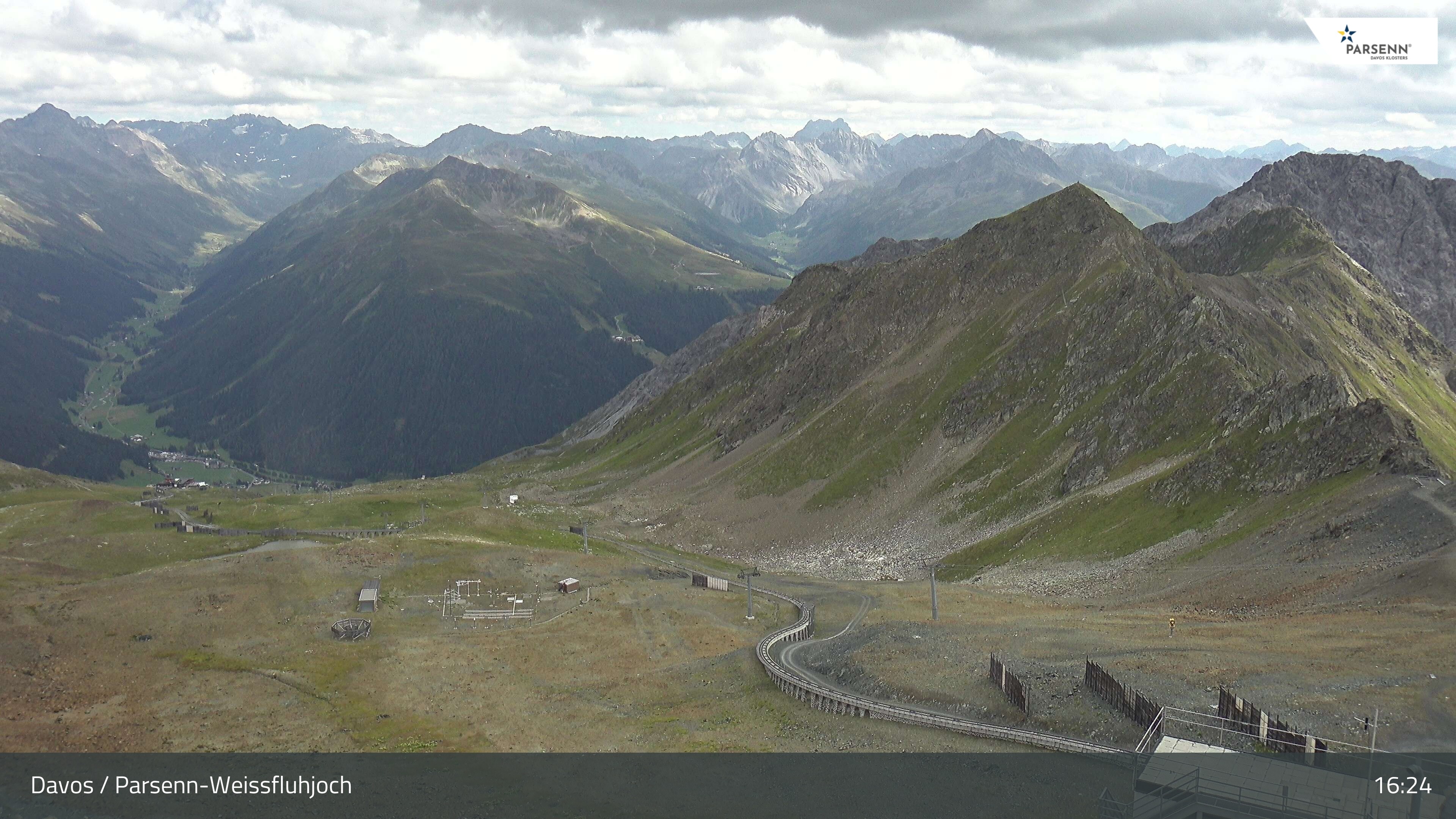 Archiv Foto Webcam Davos Klosters: Parsenn Weissfluhjoch