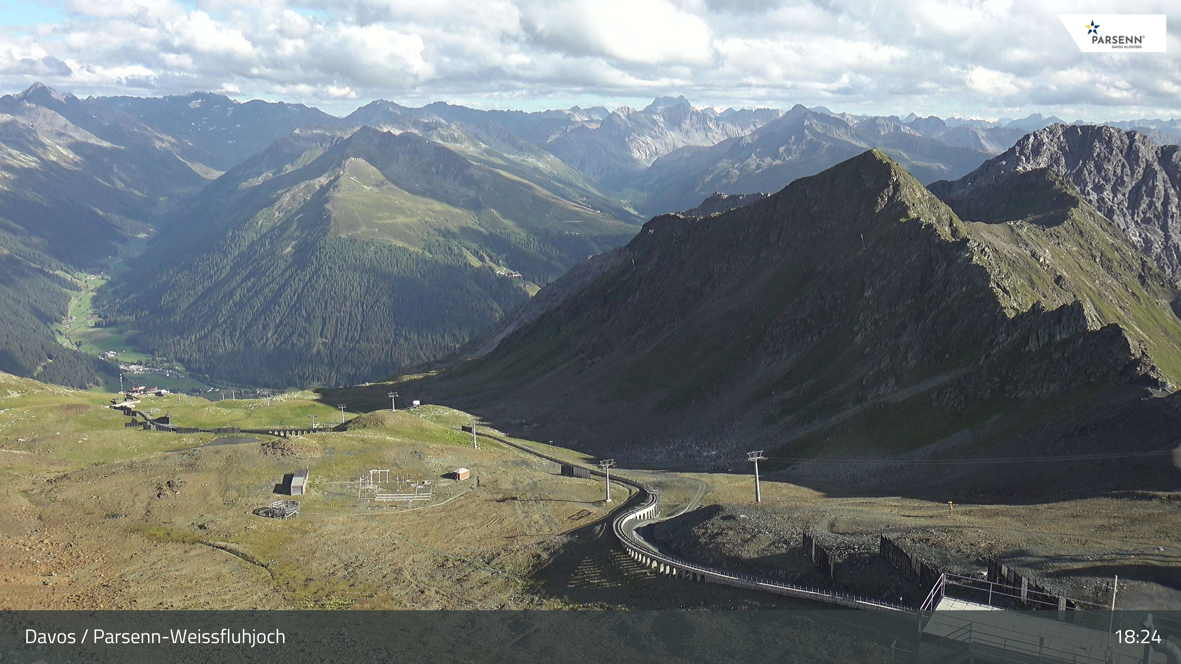Archiv Foto Webcam Davos Klosters: Parsenn Weissfluhjoch