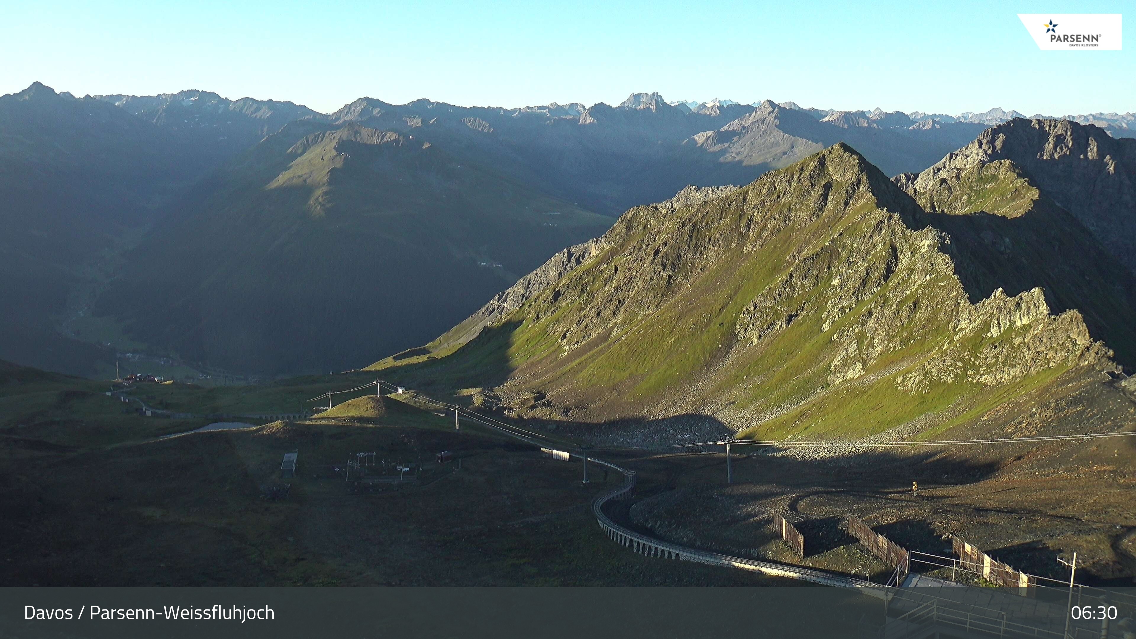 Archiv Foto Webcam Davos Klosters: Parsenn Weissfluhjoch