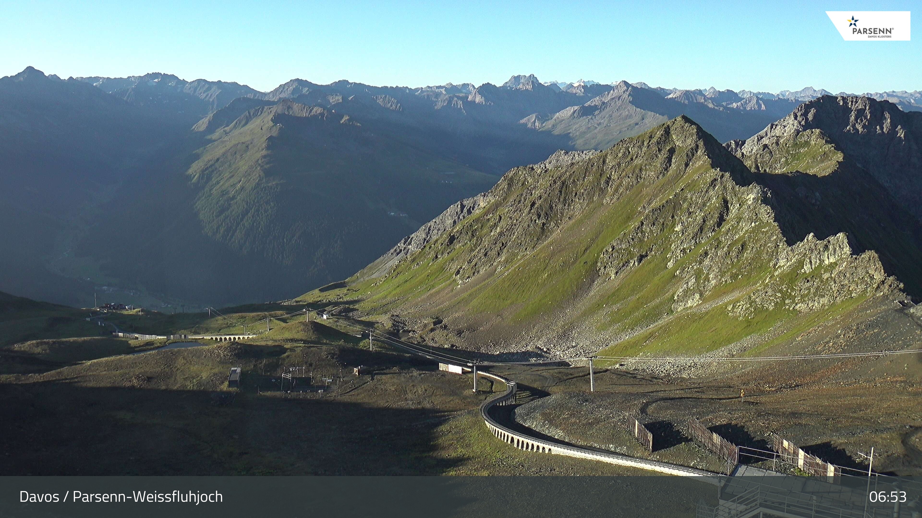 Archiv Foto Webcam Davos Klosters: Parsenn Weissfluhjoch