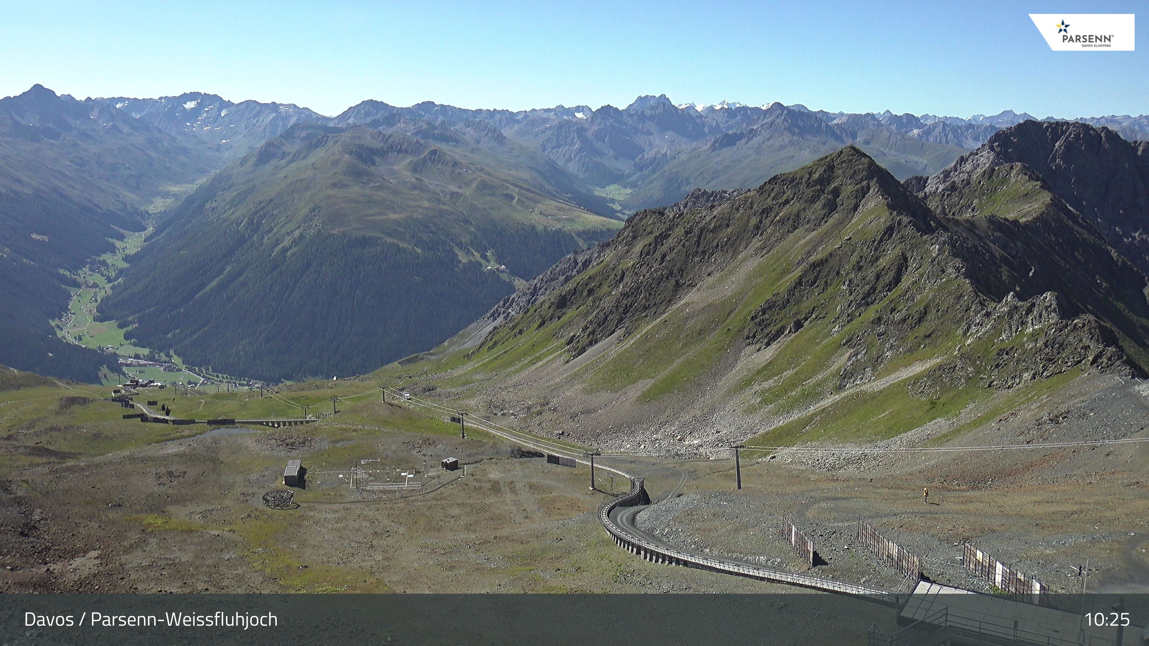 Archiv Foto Webcam Davos Klosters: Parsenn Weissfluhjoch