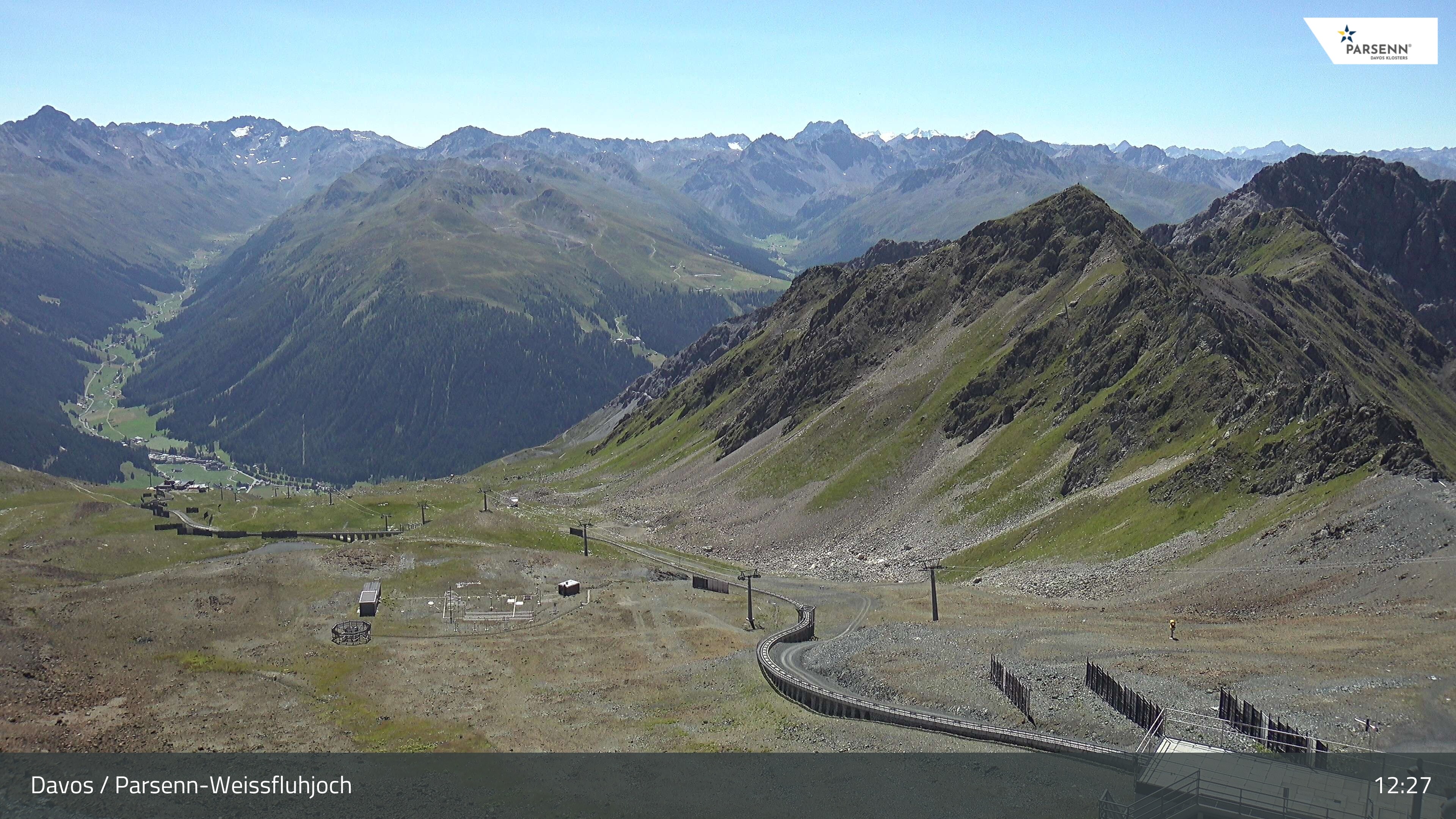 Archiv Foto Webcam Davos Klosters: Parsenn Weissfluhjoch