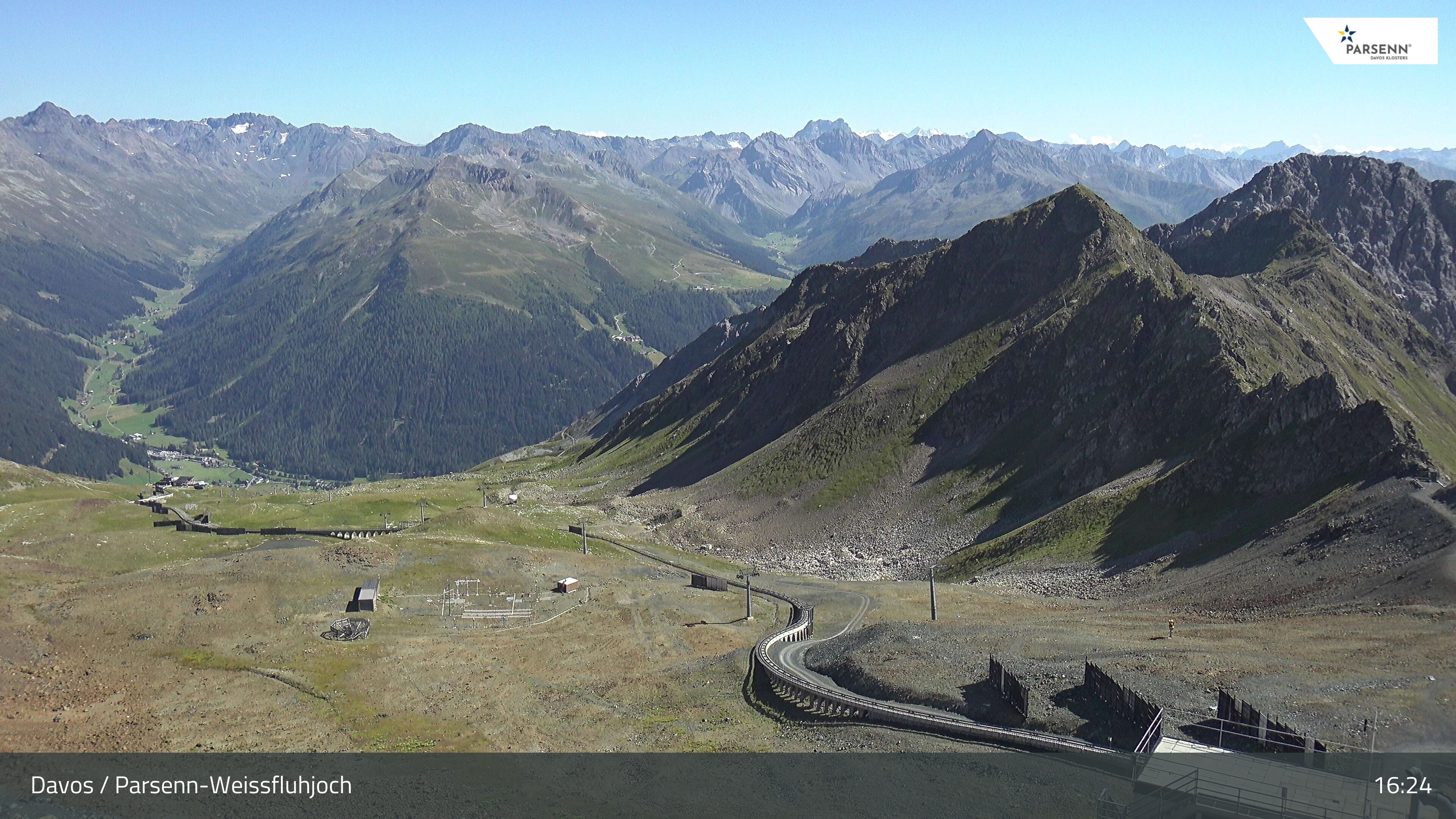 Archiv Foto Webcam Davos Klosters: Parsenn Weissfluhjoch