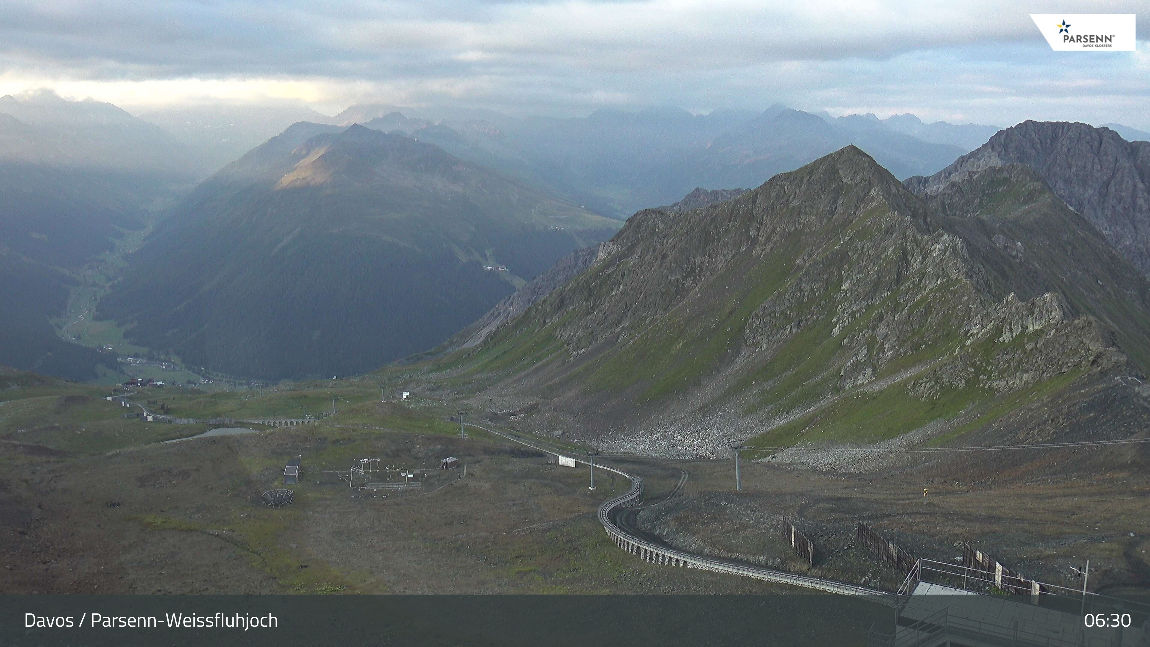 Archiv Foto Webcam Davos Klosters: Parsenn Weissfluhjoch