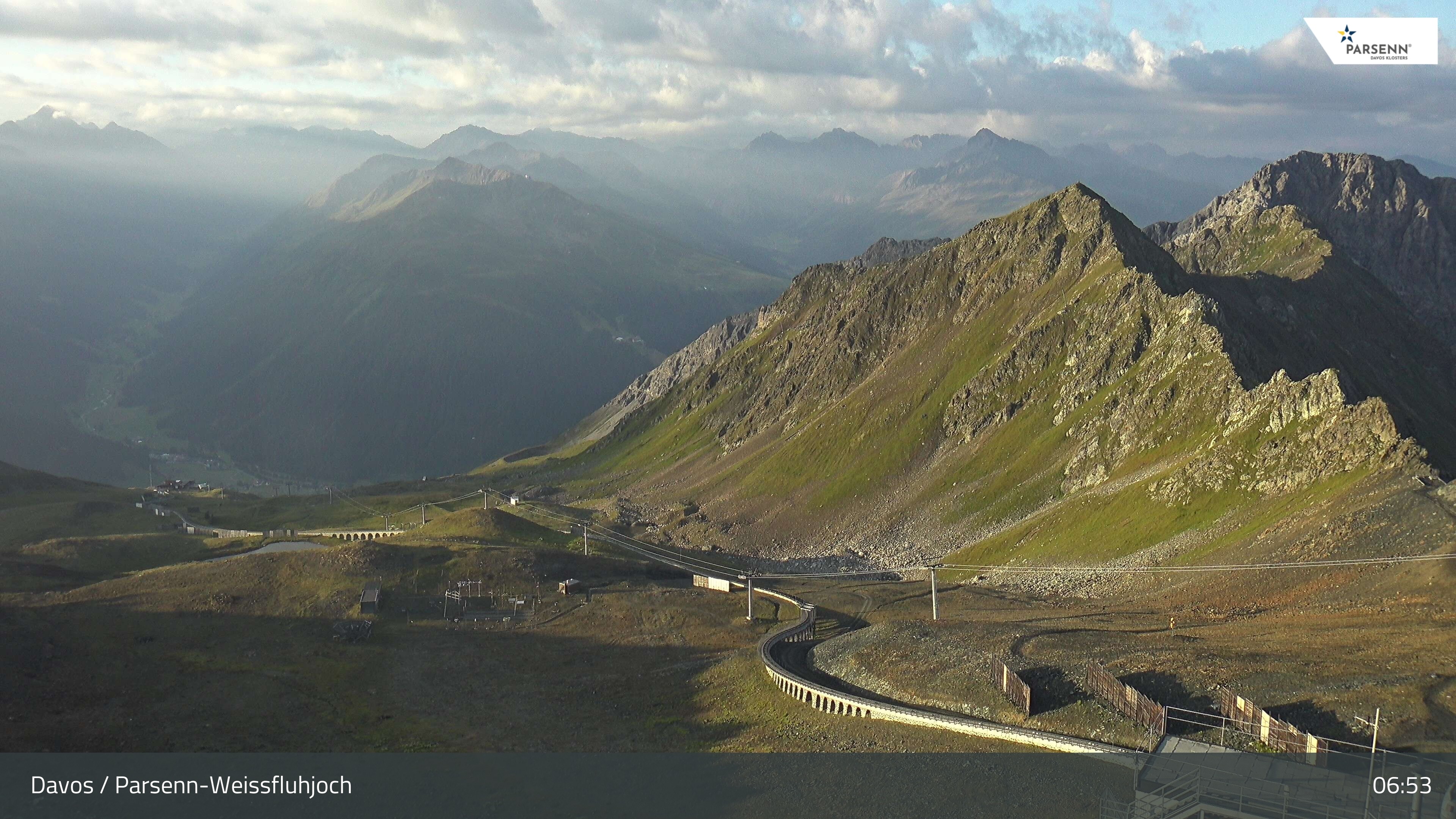 Archiv Foto Webcam Davos Klosters: Parsenn Weissfluhjoch