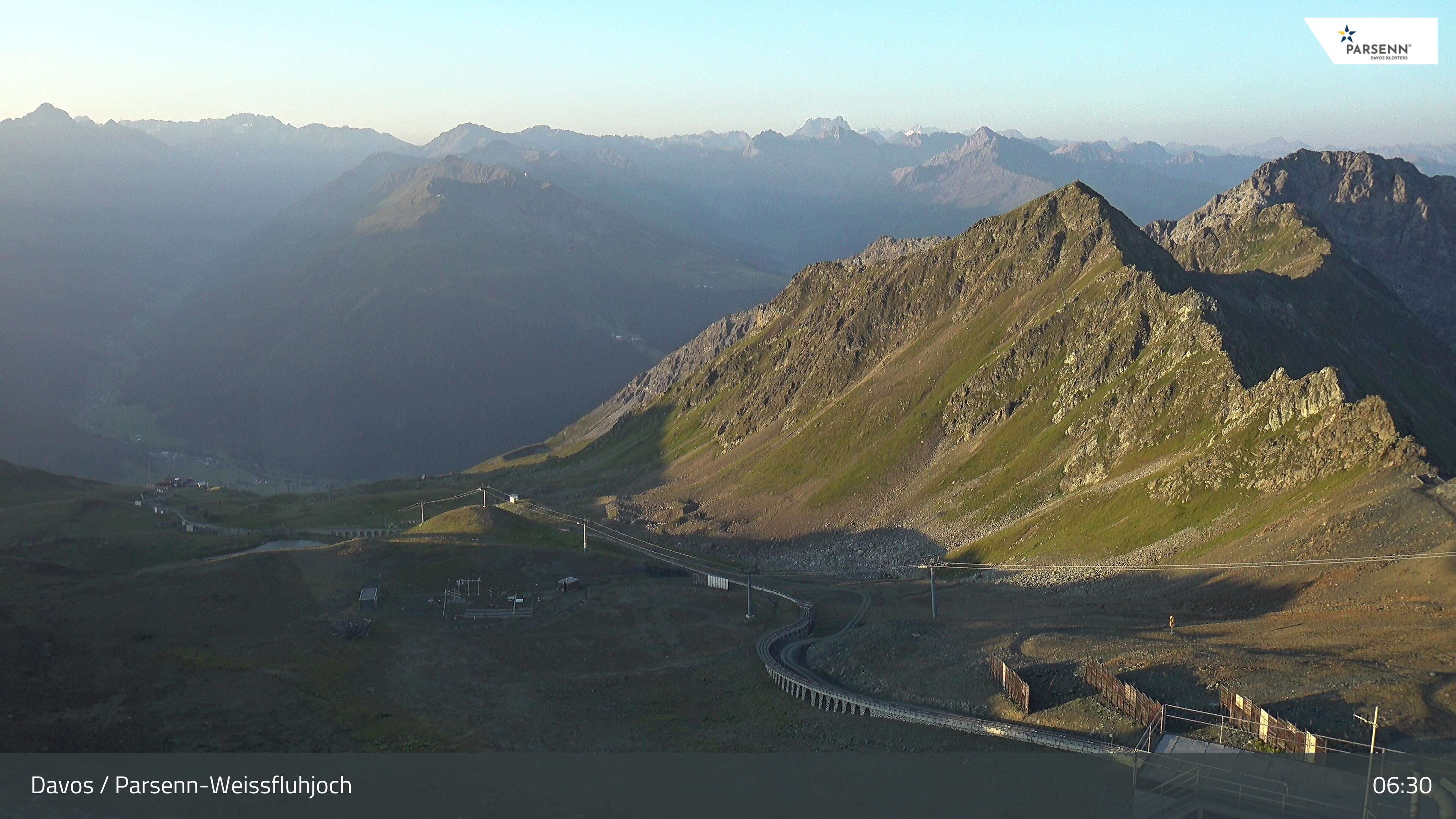 Archiv Foto Webcam Davos Klosters: Parsenn Weissfluhjoch
