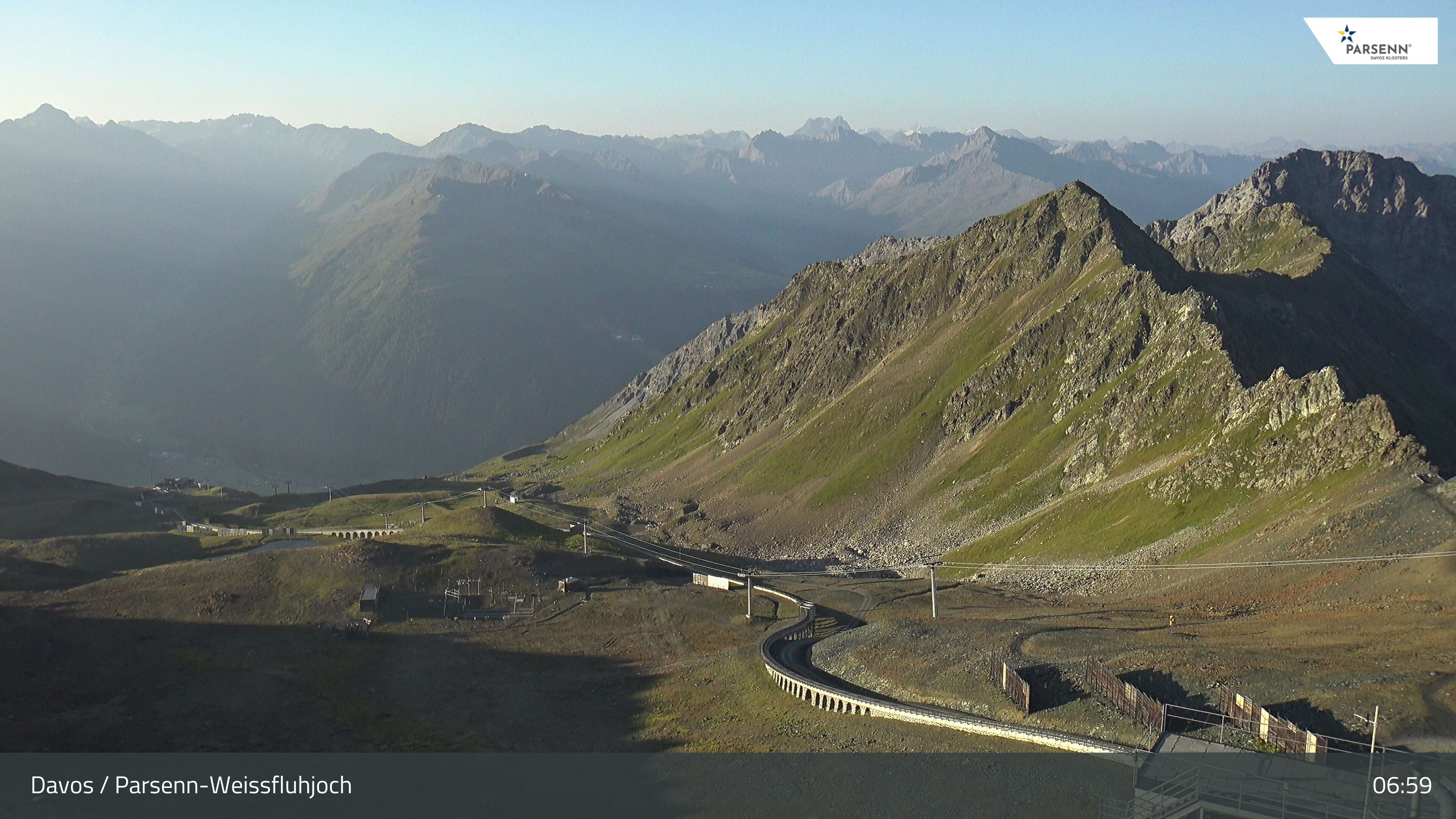 Archiv Foto Webcam Davos Klosters: Parsenn Weissfluhjoch