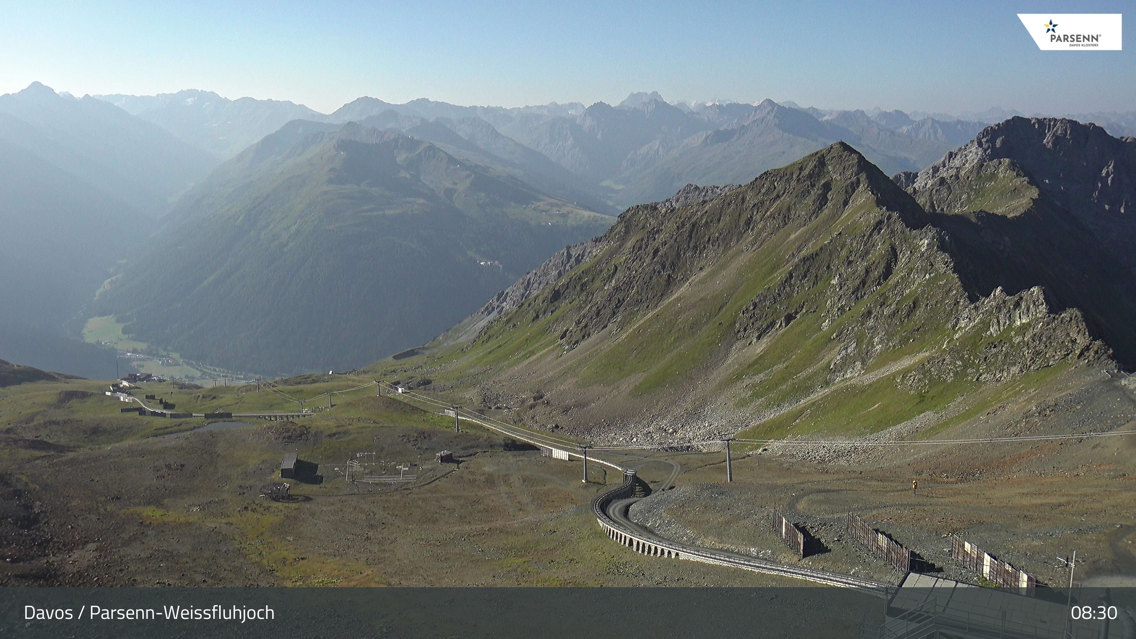 Archiv Foto Webcam Davos Klosters: Parsenn Weissfluhjoch